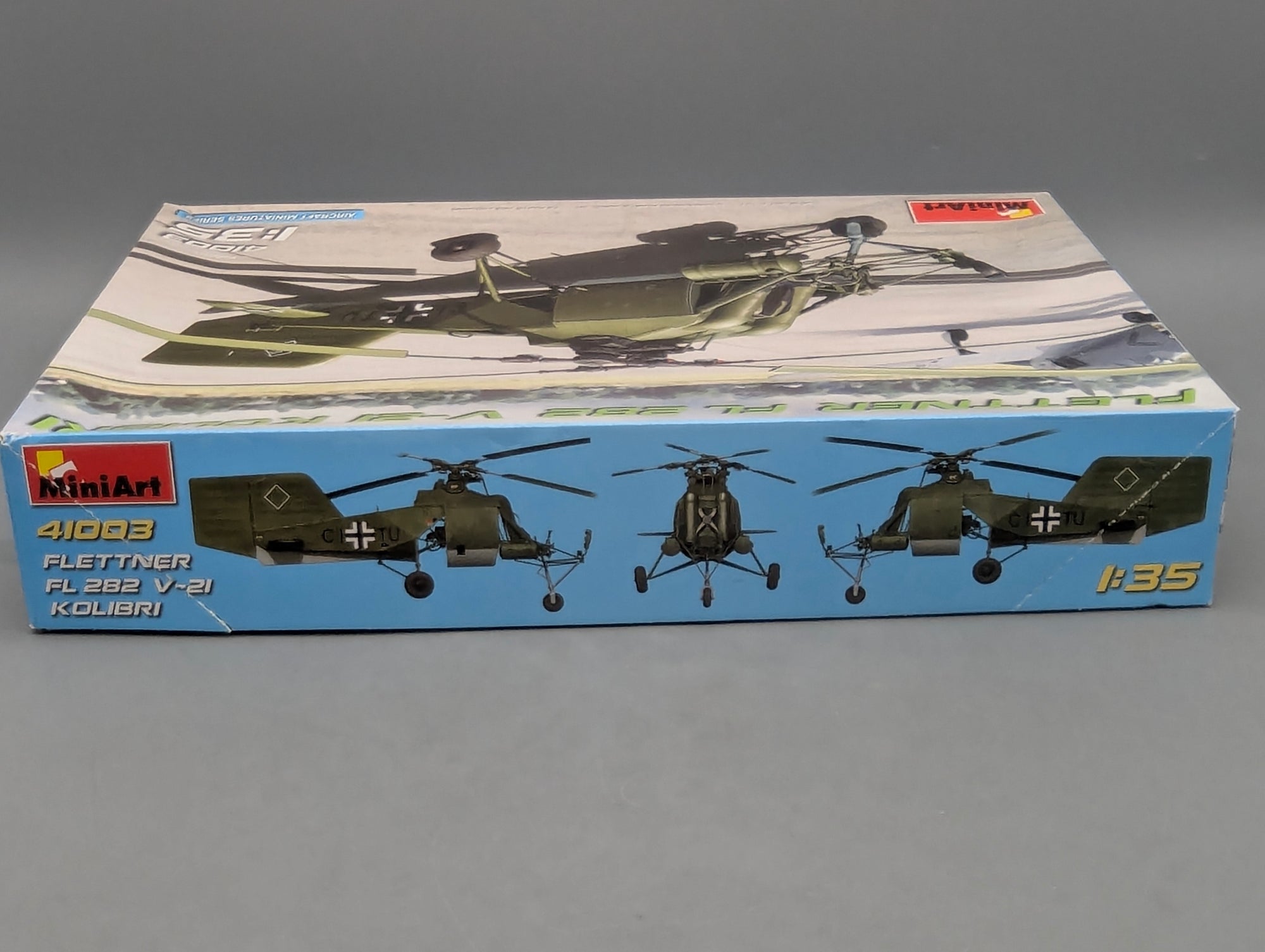 Hubschrauber Modell Bausatz 1:35 MiniArt 41003 Flettner FL 282 V-21 Kolibri mit OVP