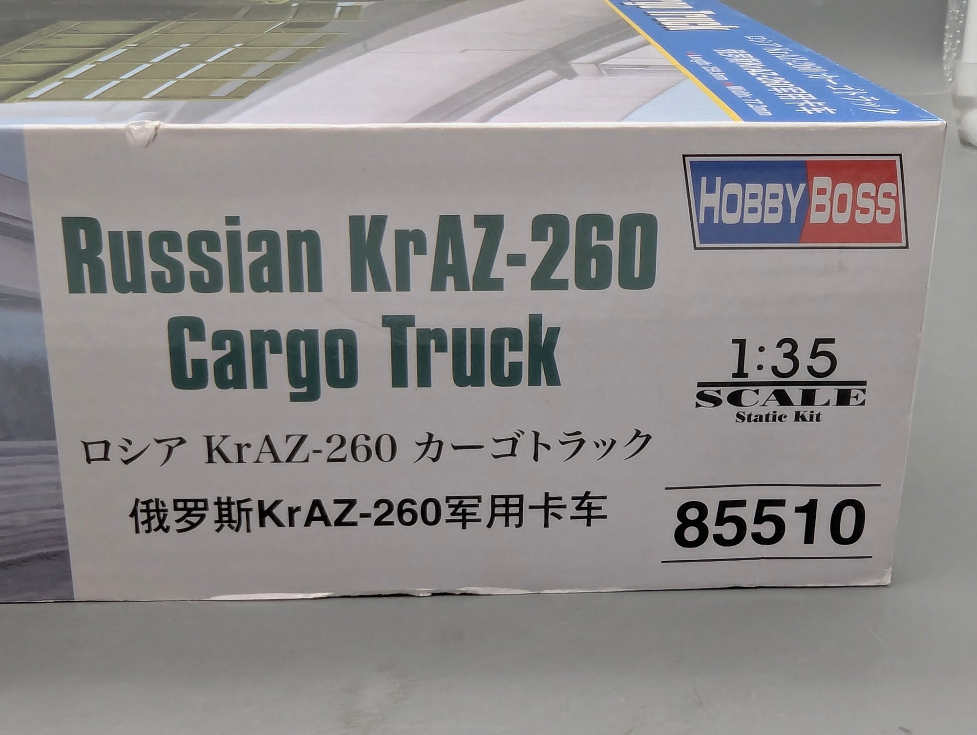LKW Modell Bausatz 1:35 Hobby Boss 85510 Russian KrAZ-260 Cargo Truck mit OVP