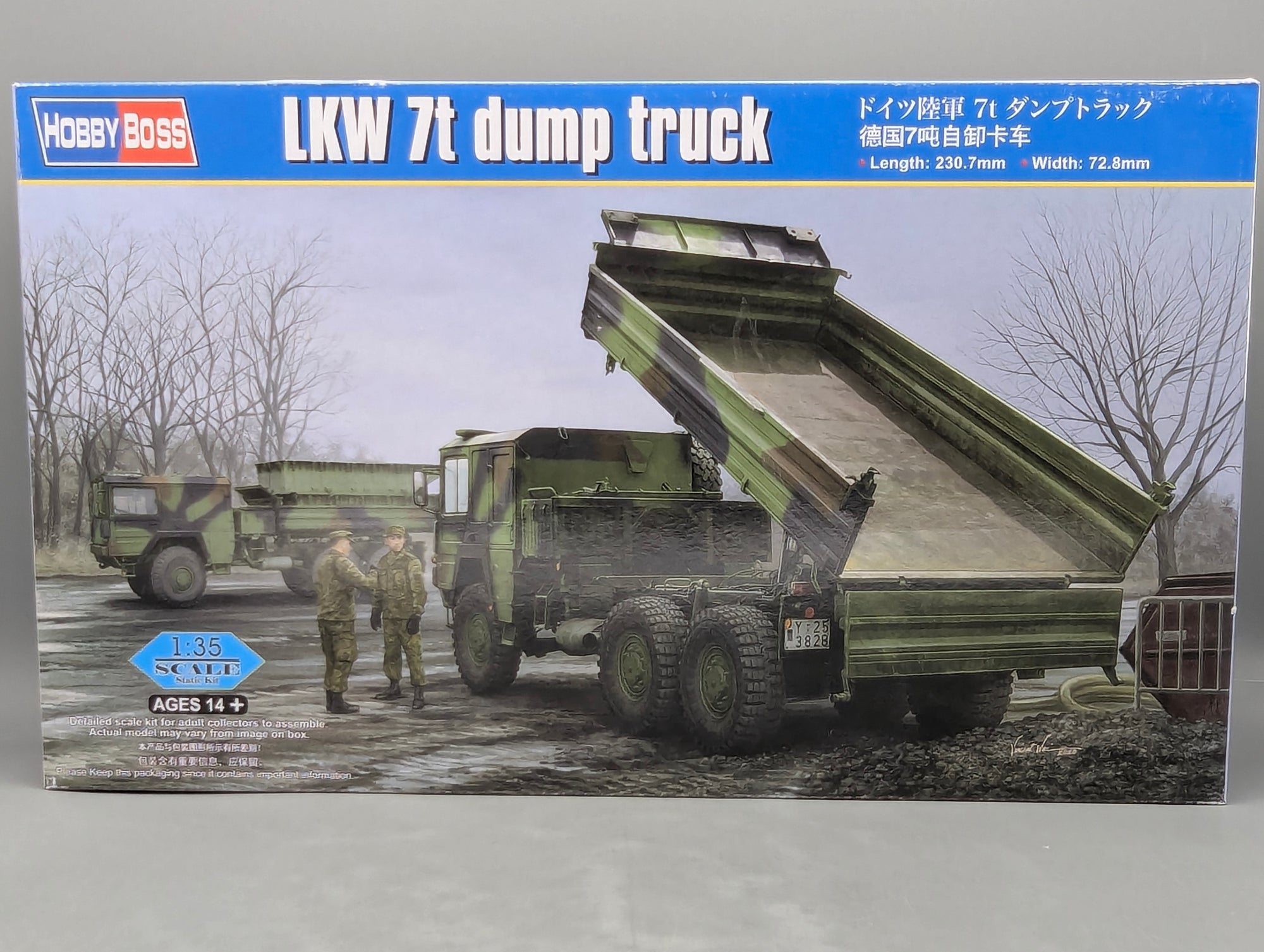 LKW Modell Bausatz 1:35 Hobby Boss 85520 LKW 7t Dump Truck mit OVP