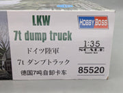LKW Modell Bausatz 1:35 Hobby Boss 85520 LKW 7t Dump Truck mit OVP