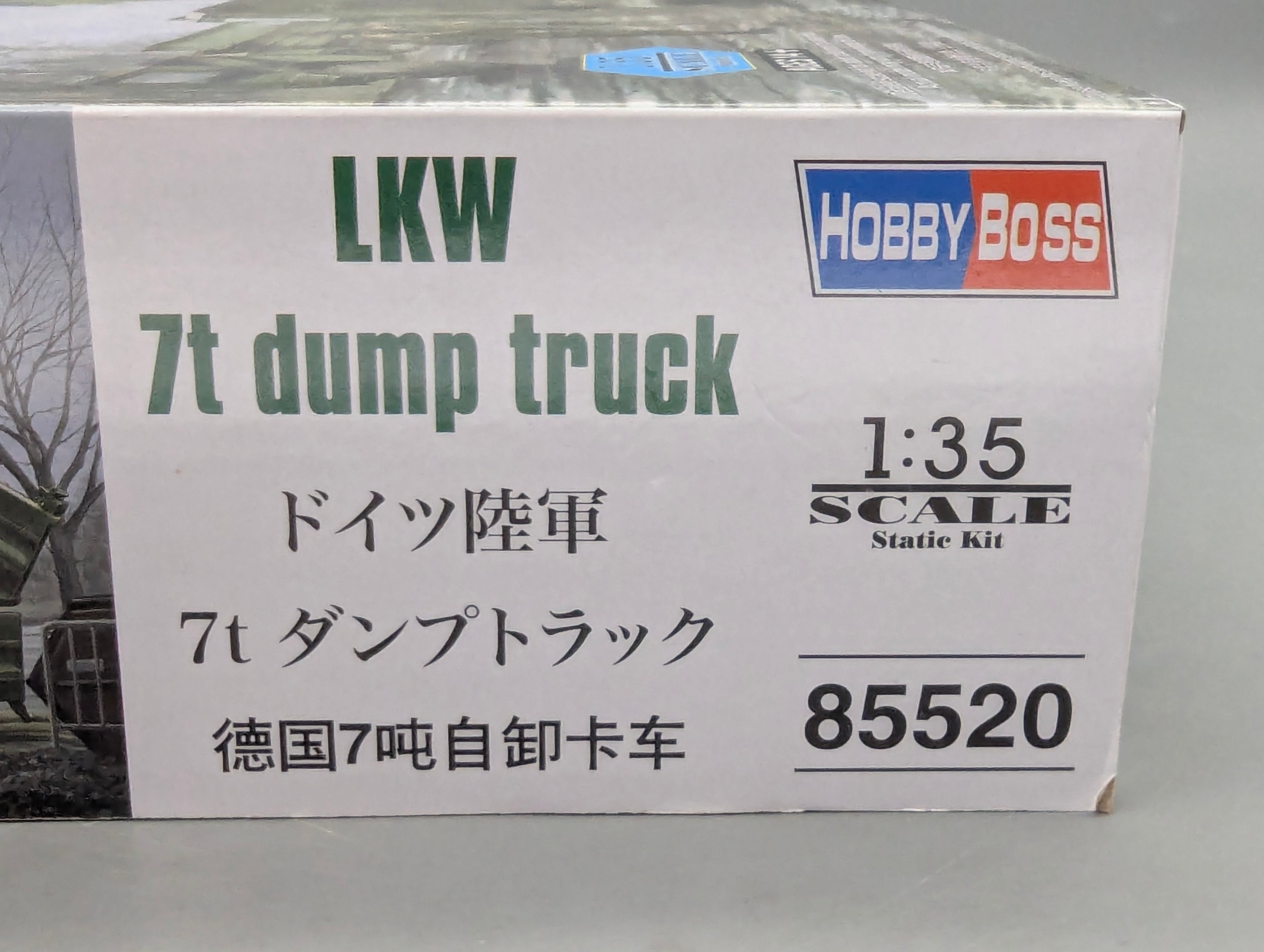 LKW Modell Bausatz 1:35 Hobby Boss 85520 LKW 7t Dump Truck mit OVP