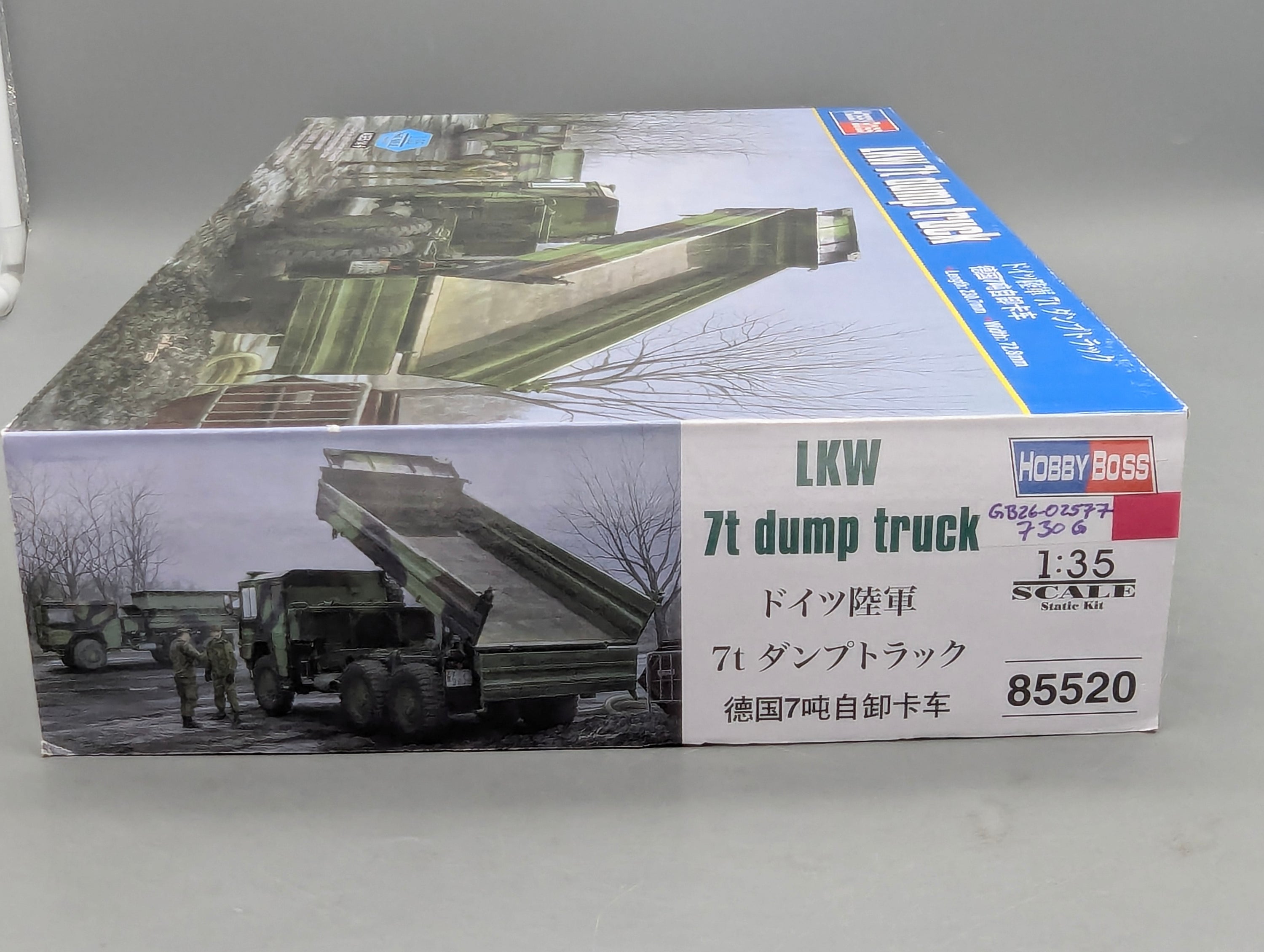 LKW Modell Bausatz 1:35 Hobby Boss 85520 LKW 7t Dump Truck mit OVP