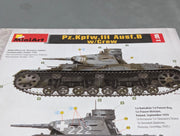 Panzer Modell Bausatz 1:35 MiniArt 35221 Pz.Kpfw.III Ausf.B w/Crew mit OVP