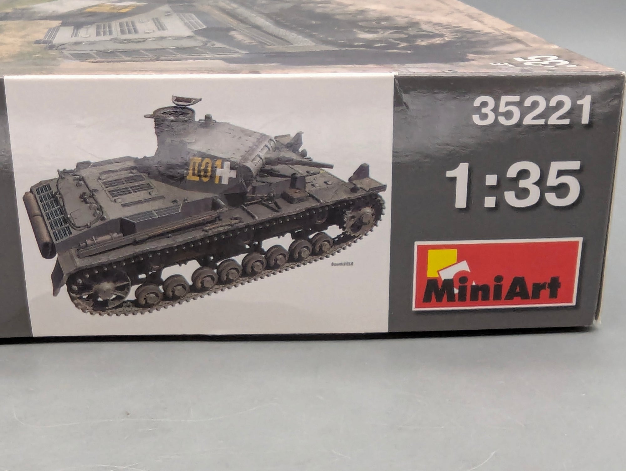 Panzer Modell Bausatz 1:35 MiniArt 35221 Pz.Kpfw.III Ausf.B w/Crew mit OVP