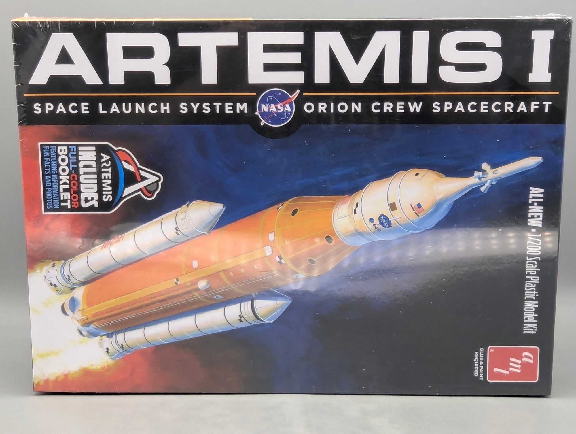 Raumschiff Modell Bausatz 1:1200 amt Round2 AMT1423-12 Artemis I mit OVP