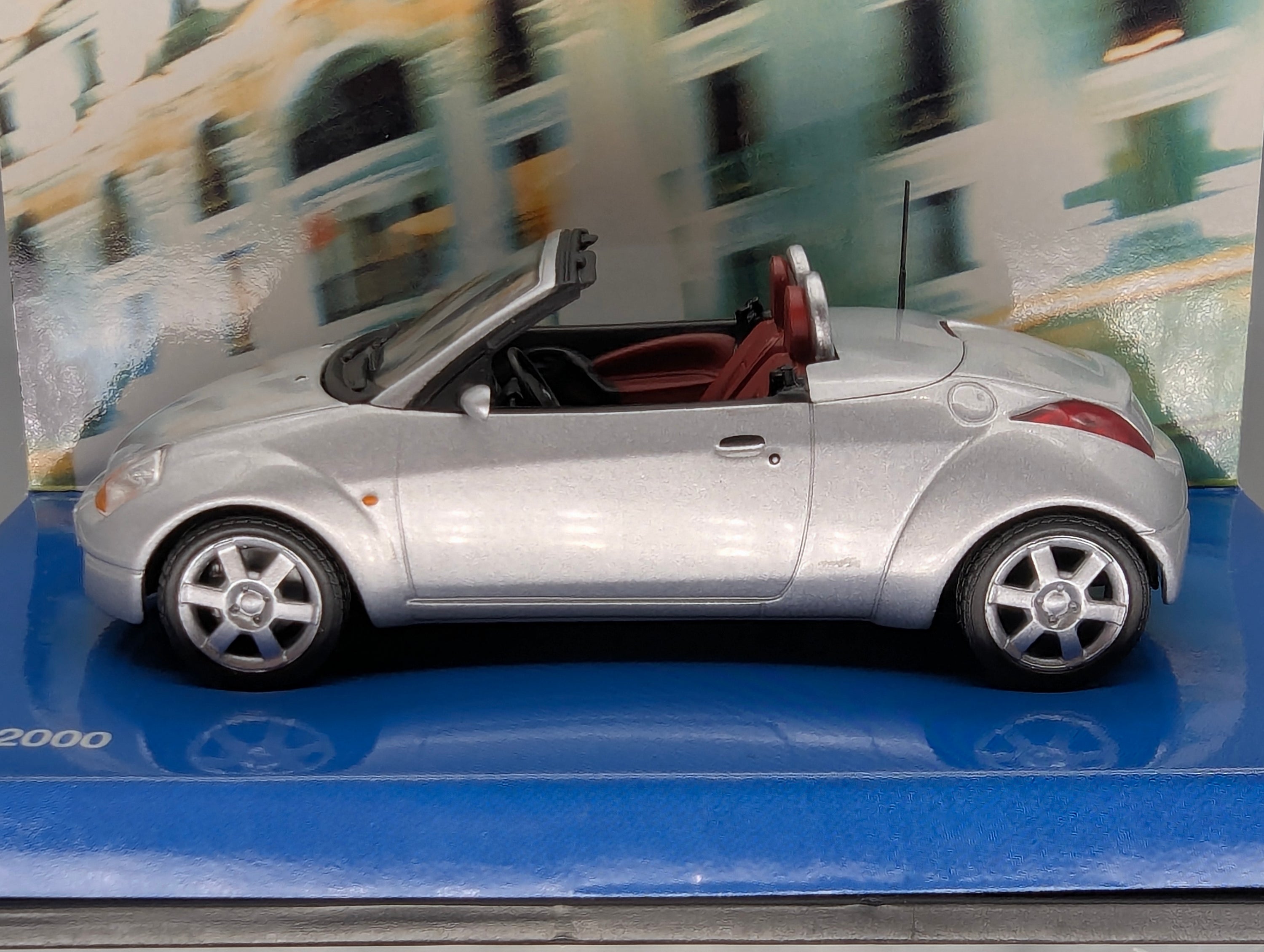 Model Cars 1:43 Minichamps Mercedes Benz SL65 AMG Black Series Silver with original packaging