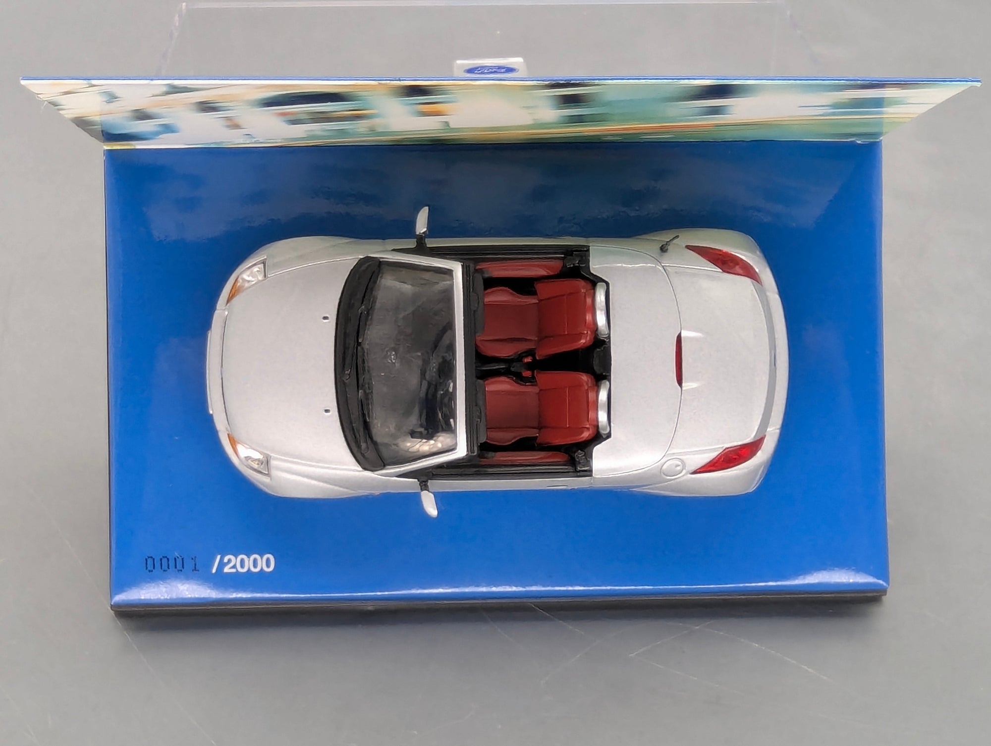 Model Cars 1:43 Minichamps Mercedes Benz SL65 AMG Black Series Silver with original packaging
