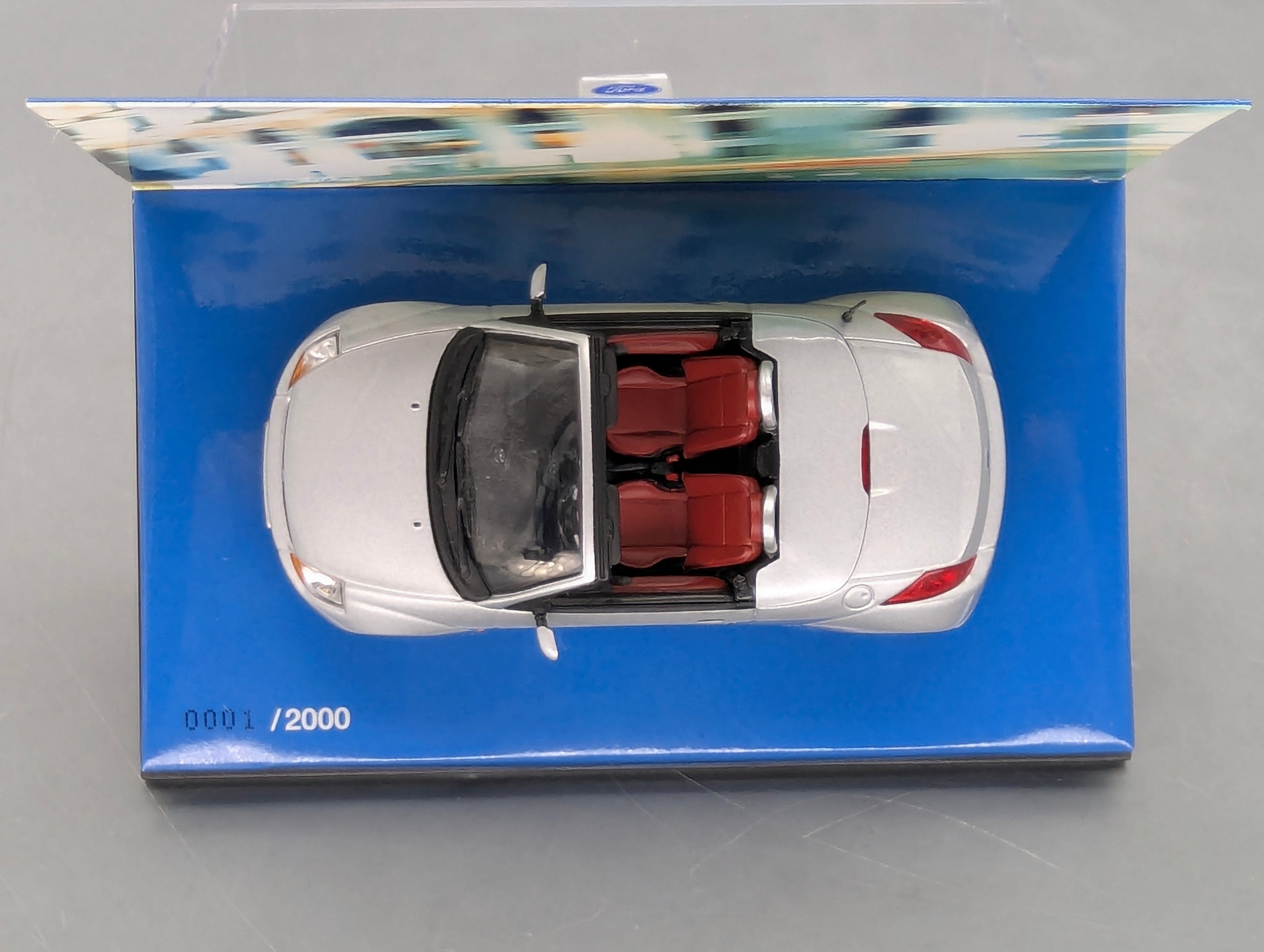Model Cars 1:43 Minichamps Mercedes Benz SL65 AMG Black Series Silver with original packaging