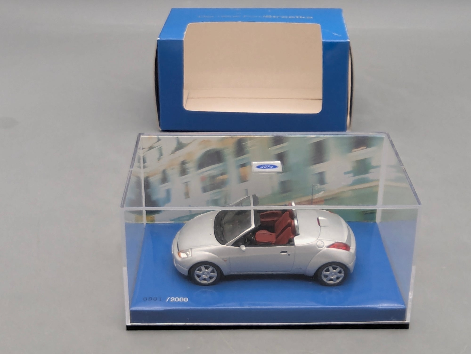 Model Cars 1:43 Minichamps Mercedes Benz SL65 AMG Black Series Silver with original packaging