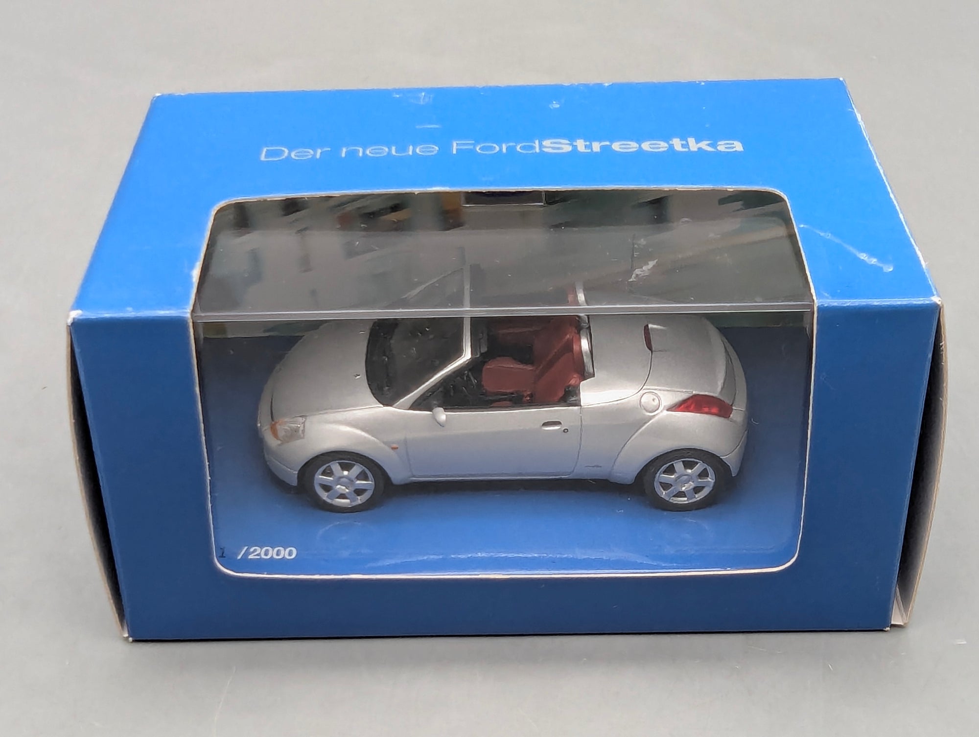 Model Cars 1:43 Minichamps Mercedes Benz SL65 AMG Black Series Silver with original packaging