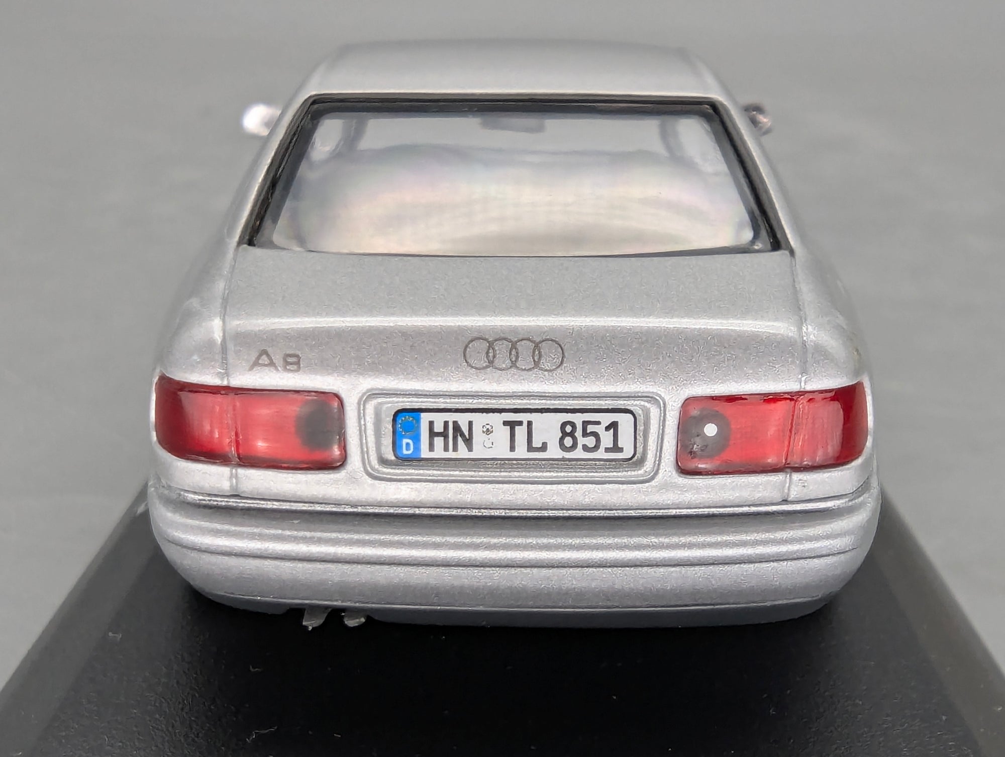 Model Cars 1:43 Minichamps Mercedes Benz SL65 AMG Black Series Silver with original packaging