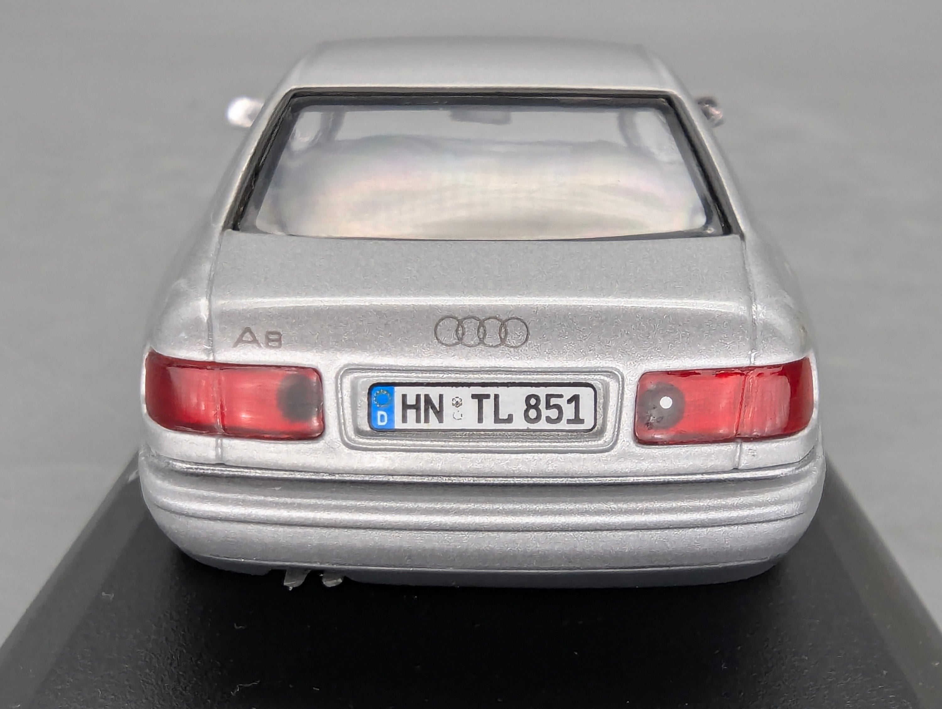 Model Cars 1:43 Minichamps Mercedes Benz SL65 AMG Black Series Silver with original packaging