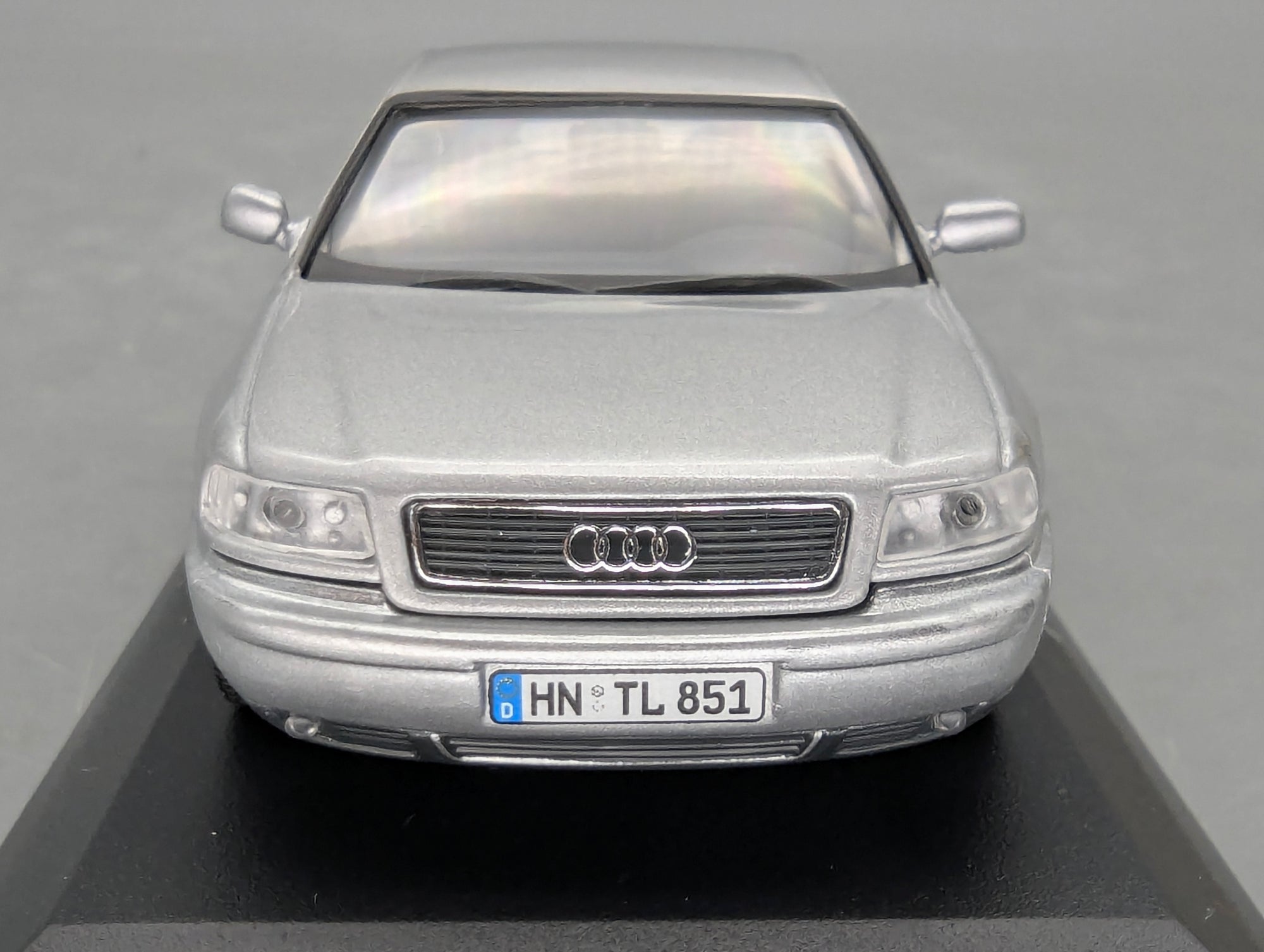 Model Cars 1:43 Minichamps Mercedes Benz SL65 AMG Black Series Silver with original packaging