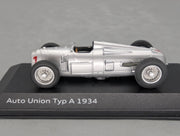 Modellautos 1:43 Minichamps Audi Auto Union Typ A 1934 Silber mit Dealer OVP
