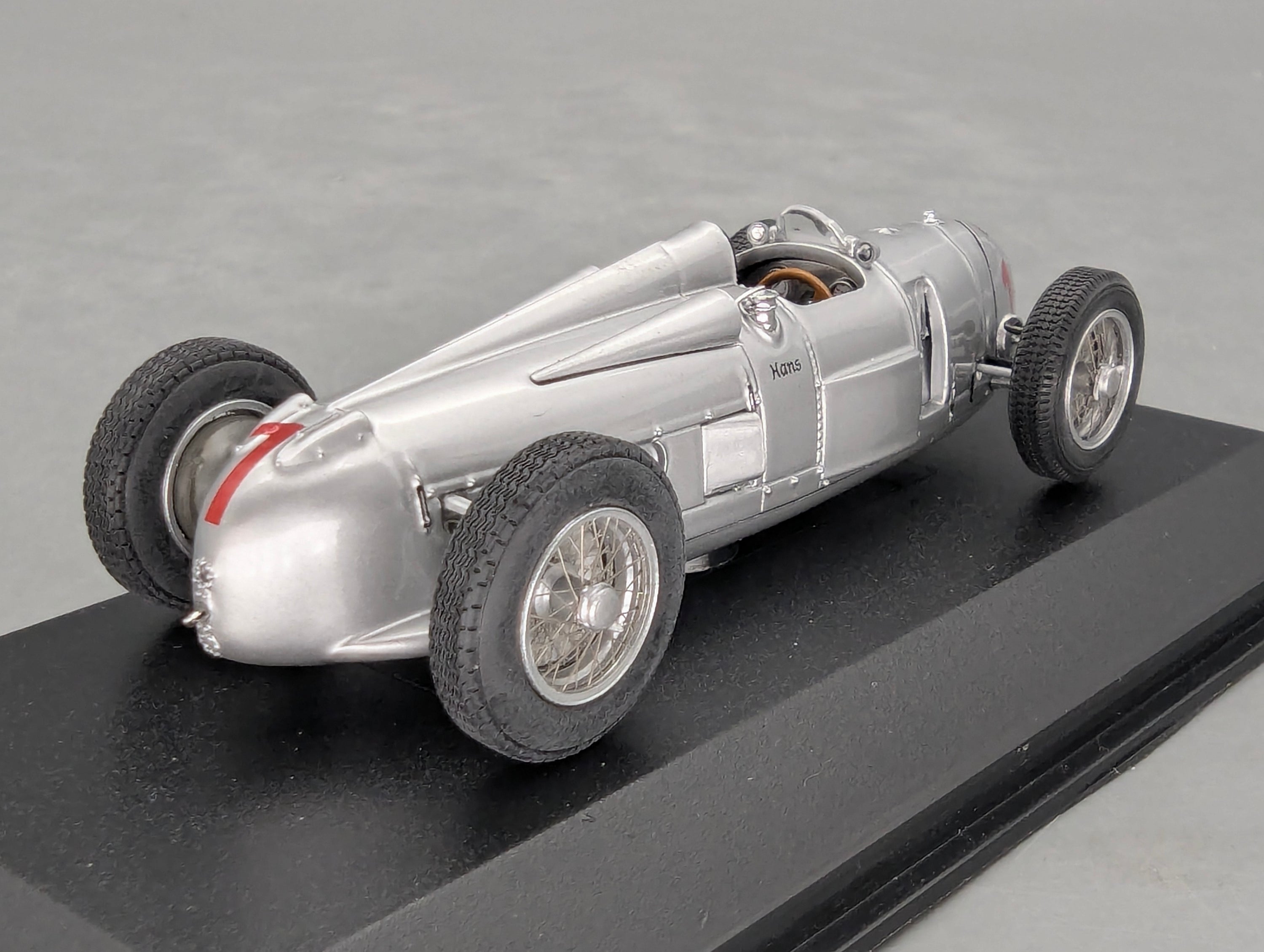 Modellautos 1:43 Minichamps Audi Auto Union Typ A 1934 Silber mit Dealer OVP