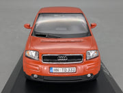 Modellautos 1:43 Minichamps Audi A2 Jaipurrot mit Dealer OVP