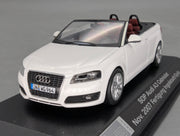Modellautos 1:43 Minichamps Audi A3 Cabriolet 2007 Weiiß mit Dealer OVP