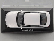 Modellautos 1:43 Minichamps Audi A6 Eissilber Metallic mit Dealer OVP