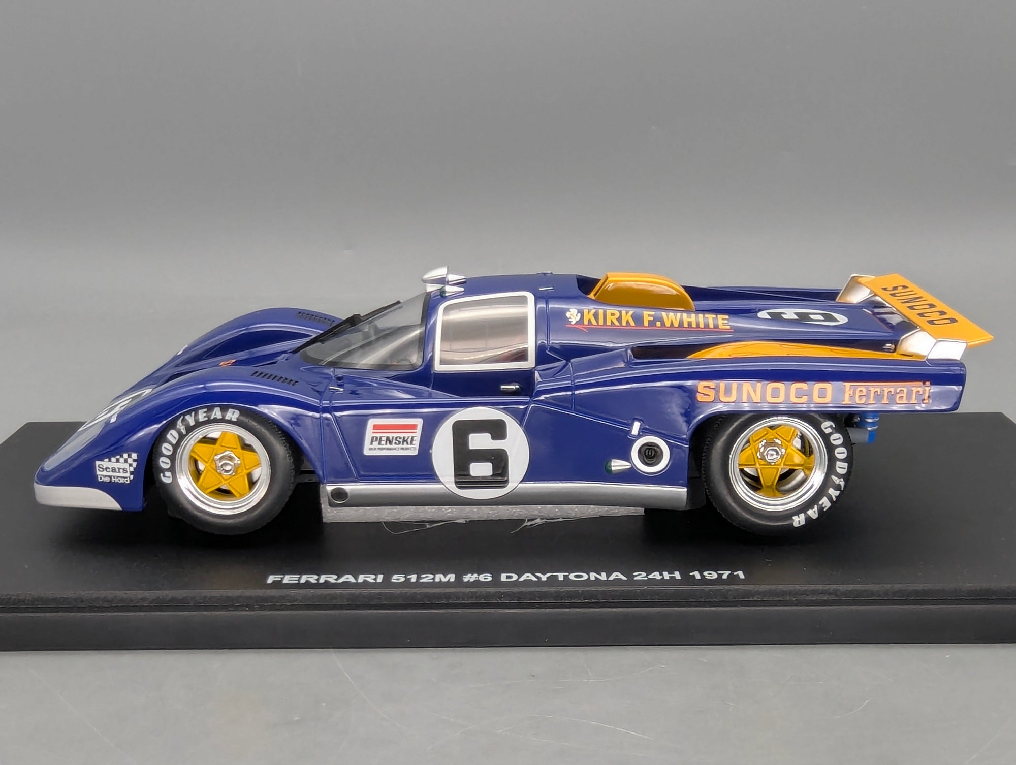 Modellautos 1:18 Werk83 Ferrari 512M 24h Daytona 1971 #6 mit OVP