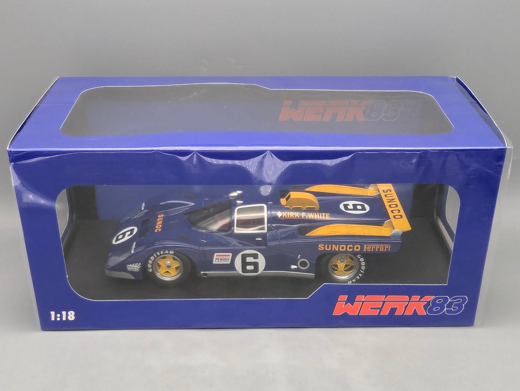 Modellautos 1:18 Werk83 Ferrari 512M 24h Daytona 1971 #6 mit OVP