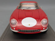 Modellautos 1:18 BBR Ferrari 275 GTB 1966 Press Version Ltd 10/10 Lederplatte Vitrine OVP