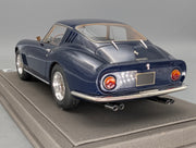 Modellautos 1:18 BBR Ferrari 275 GTB4 1966 Dark Blue Ltd 01/10 Lederplatte Vitrine OVP