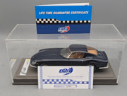 Modellautos 1:18 BBR Ferrari 275 GTB4 1966 Dark Blue Ltd 01/10 Lederplatte Vitrine OVP