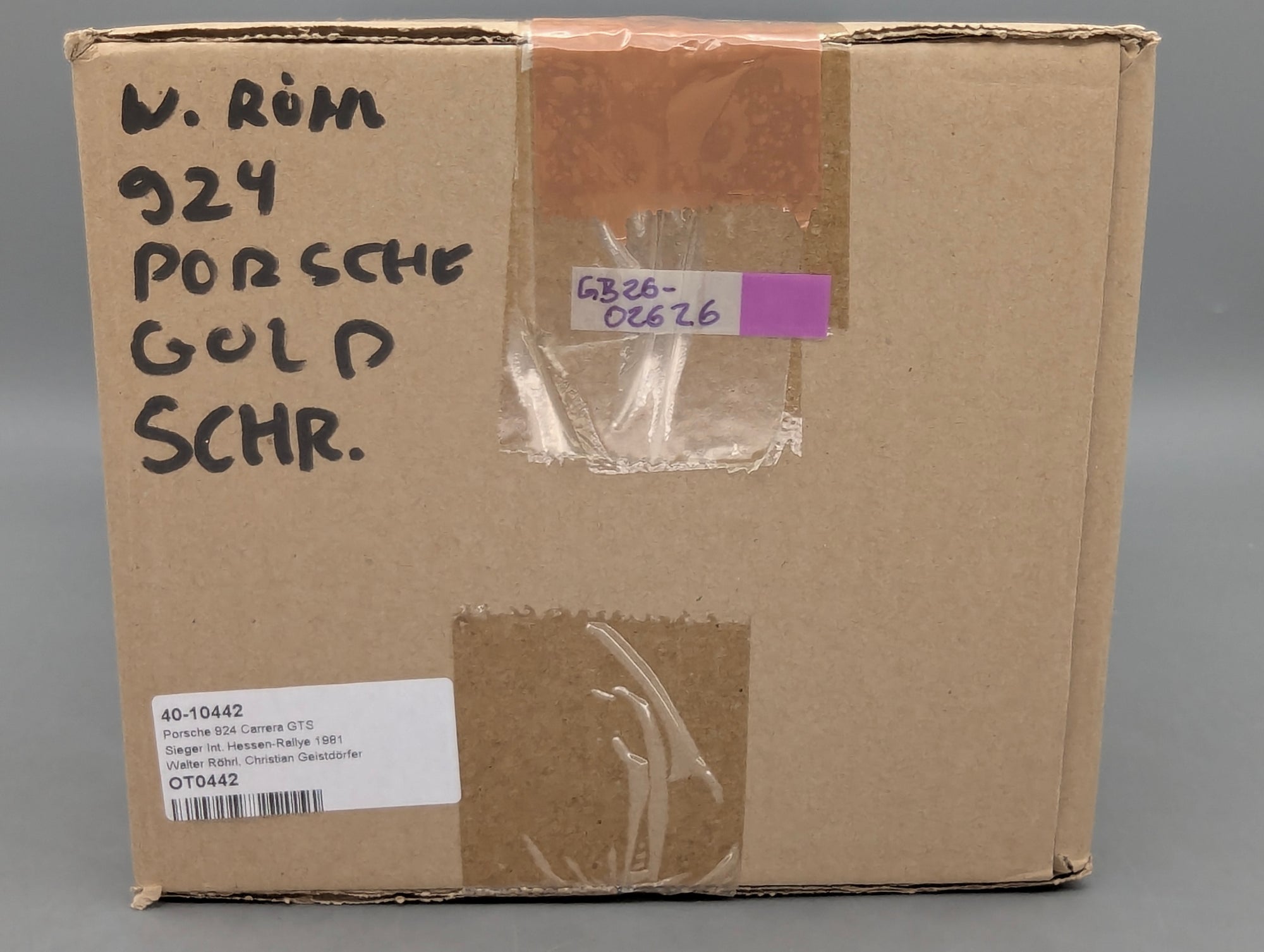 Modellautos 1:18 Otto OT442 Porsche 924 Carrera GT Gr. 4 #1  W. Röhrl mit OVP