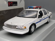 Modellautos 1:18 UT Models 21025 Chevrolet Caprice Cheyenne Police Car mit OVP