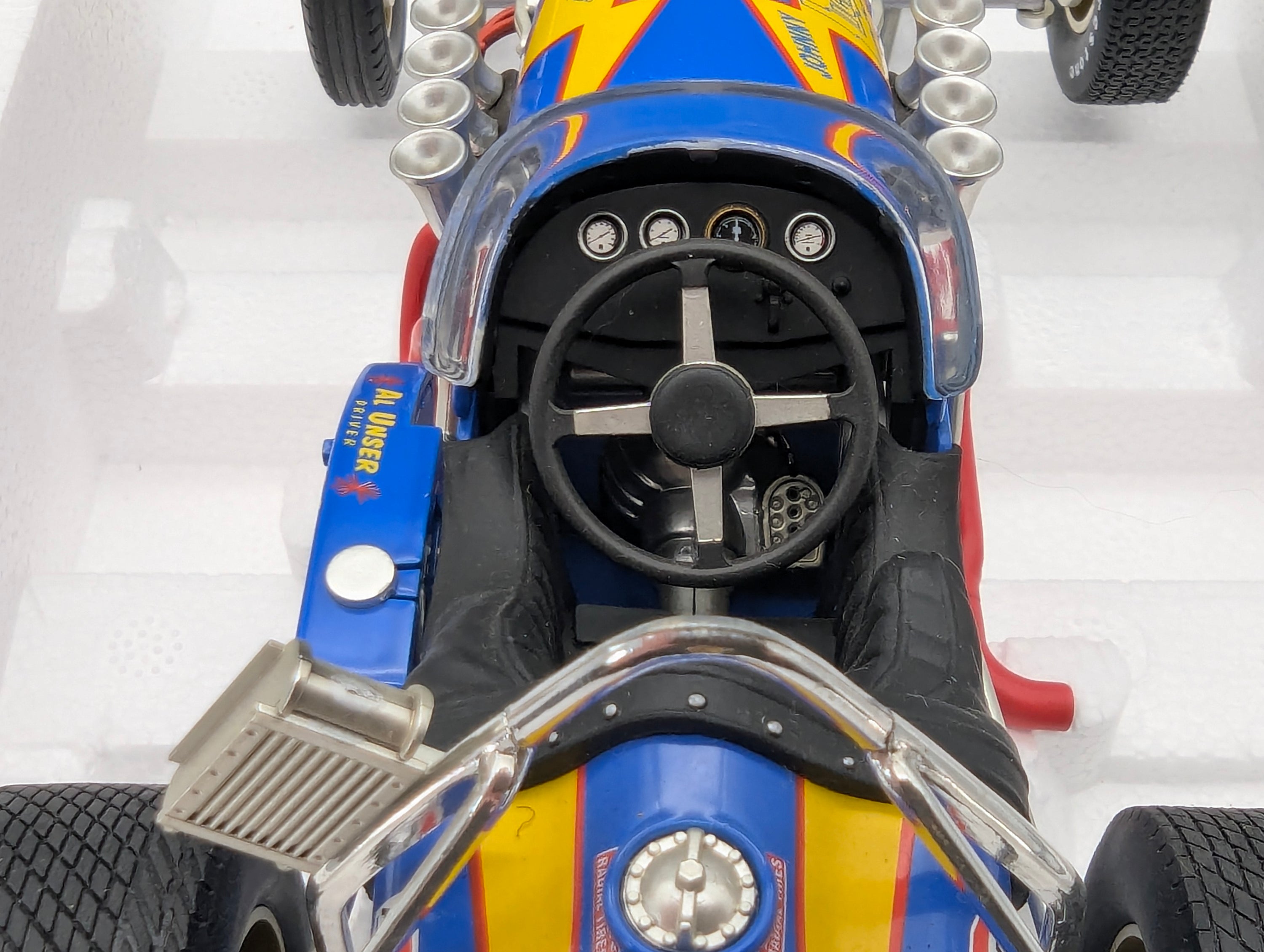 Modellautos 1:18 GMP 7626 Ford Special Dirt Champ #1 Al Unser mit OVP