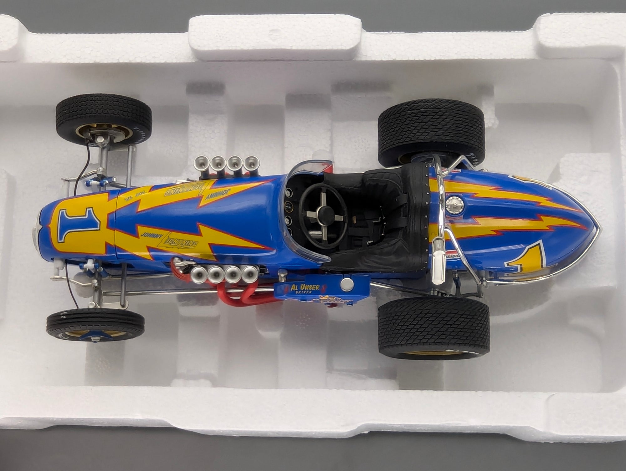 Modellautos 1:18 GMP 7626 Ford Special Dirt Champ #1 Al Unser mit OVP