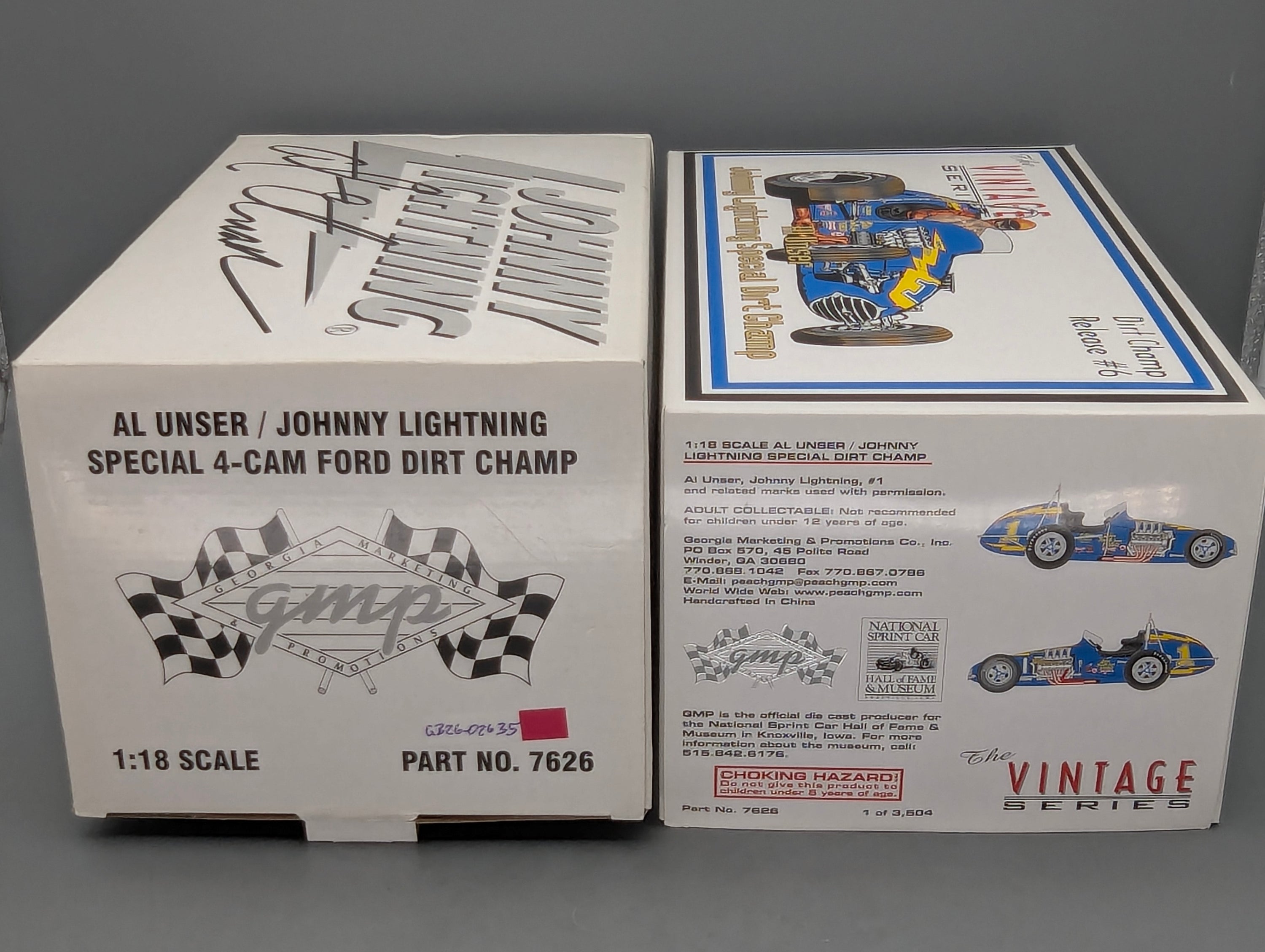 Modellautos 1:18 GMP 7626 Ford Special Dirt Champ #1 Al Unser mit OVP