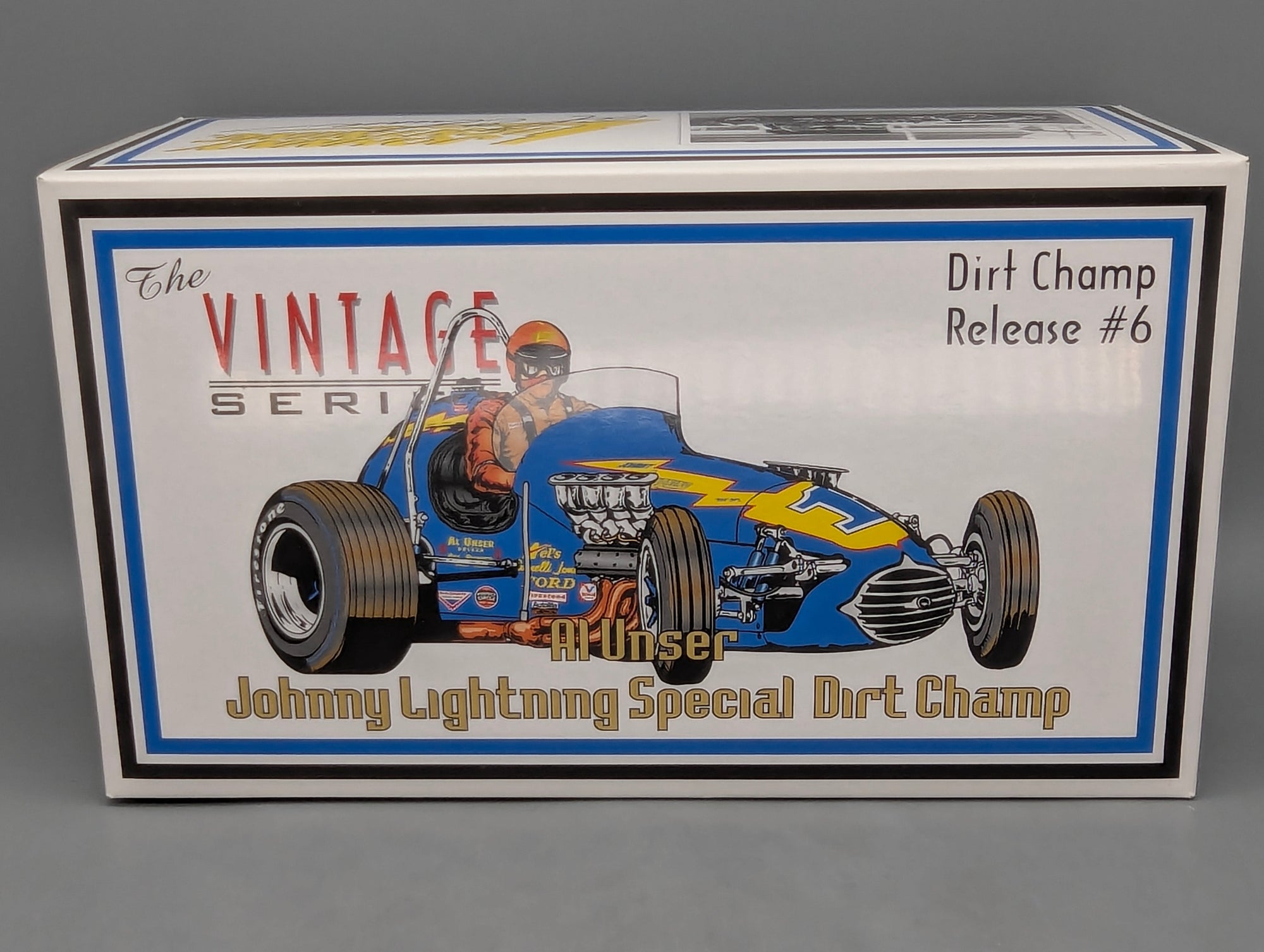 Modellautos 1:18 GMP 7626 Ford Special Dirt Champ #1 Al Unser mit OVP