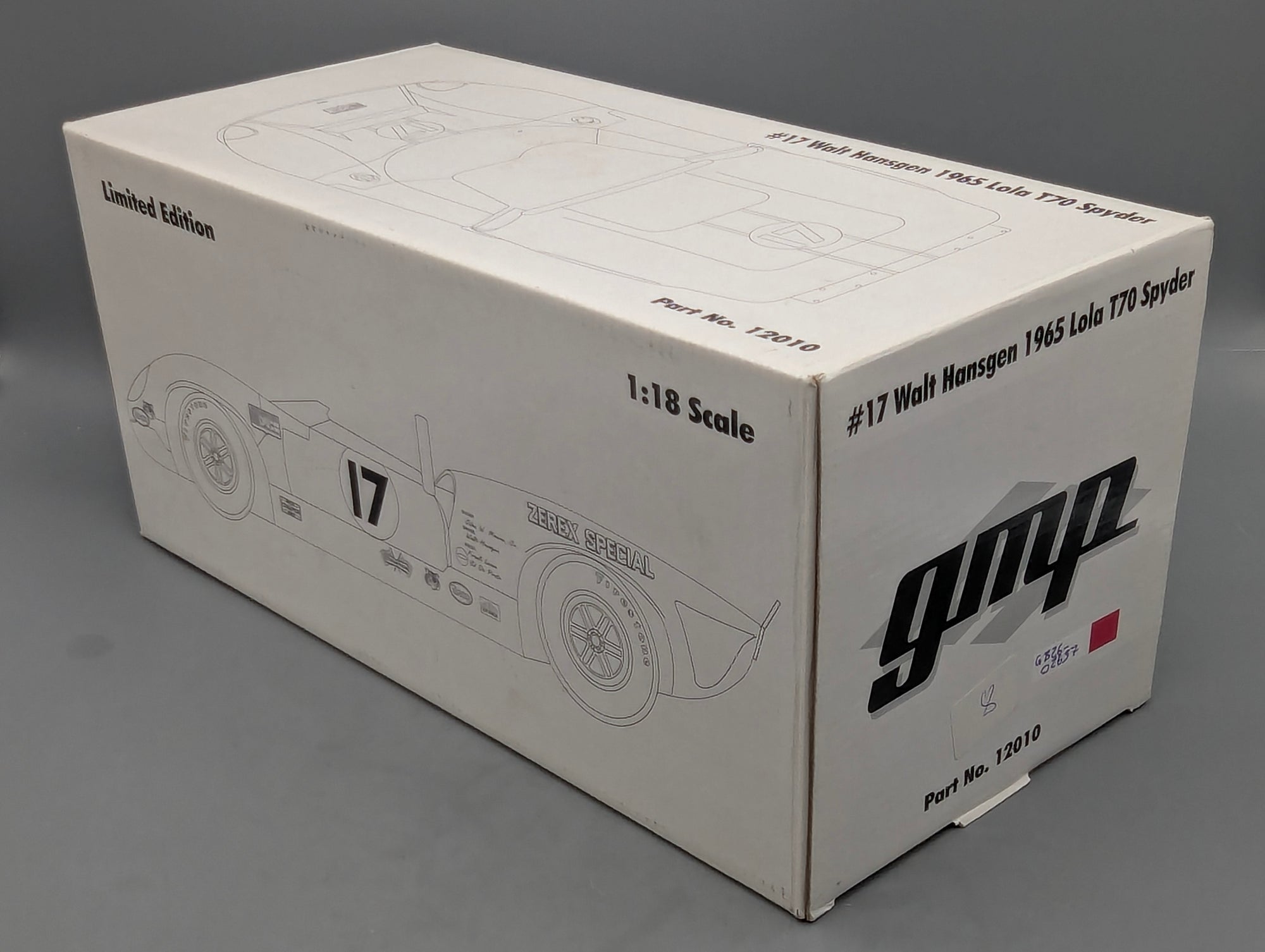 Coches en miniatura 1:43 Minichamps Mercedes Benz SL65 AMG Black Series Plata con embalaje original