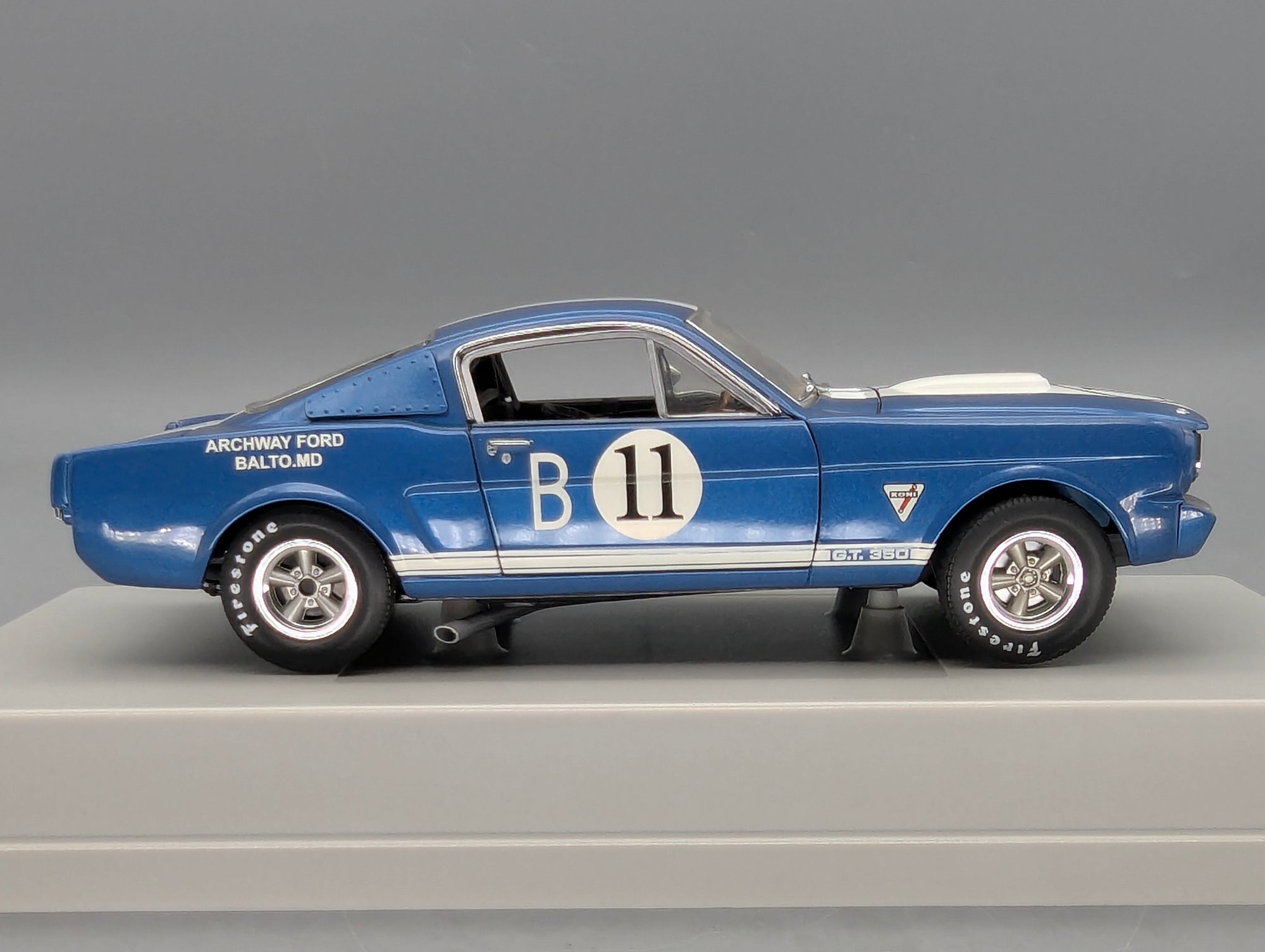 Modellautos 1:18 GMP 1101 Ford Shelby Mustang G.T. 350 R #11B Donohue mit OVP