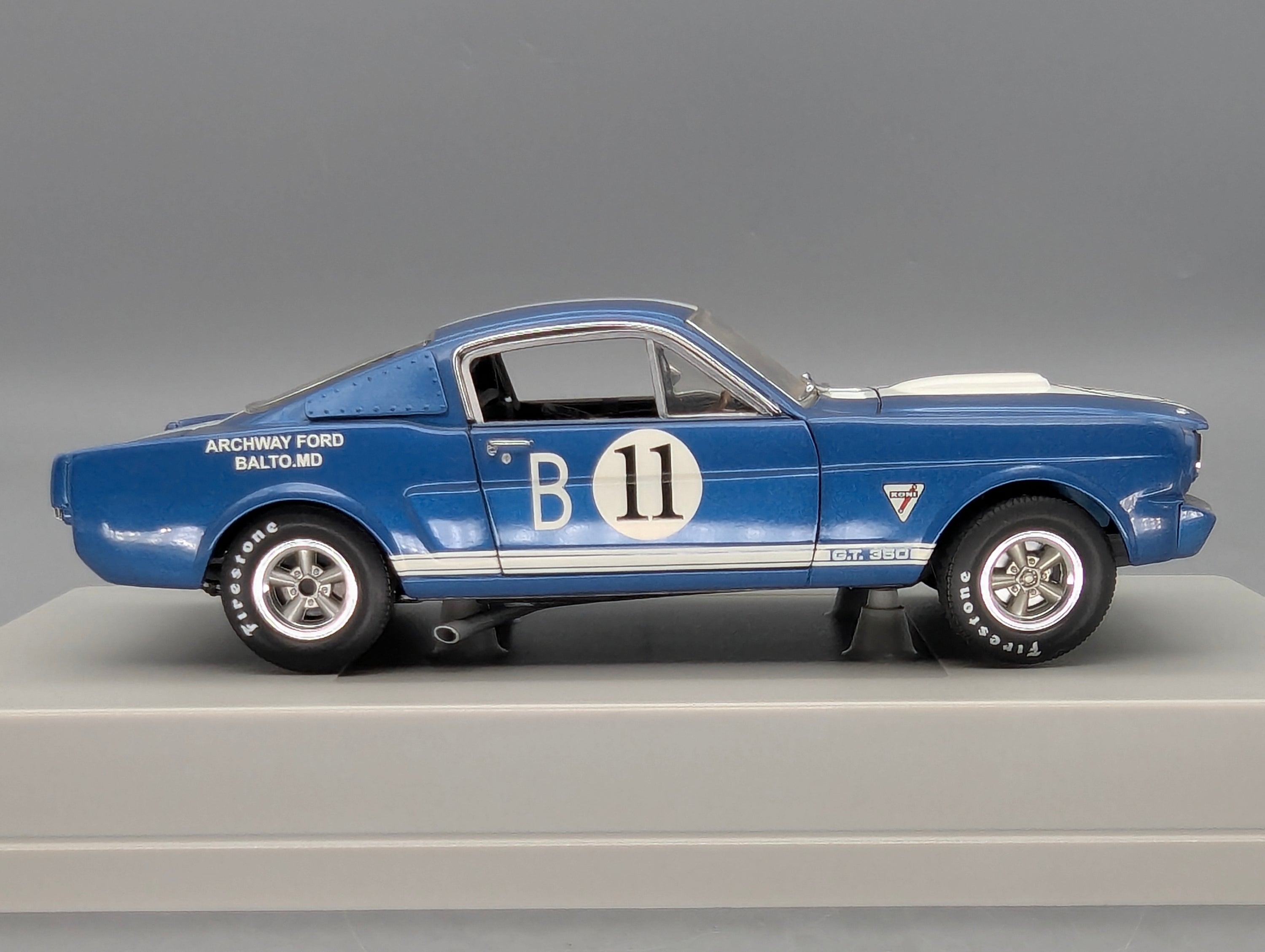 Modellautos 1:18 GMP 1101 Ford Shelby Mustang G.T. 350 R #11B Donohue mit OVP