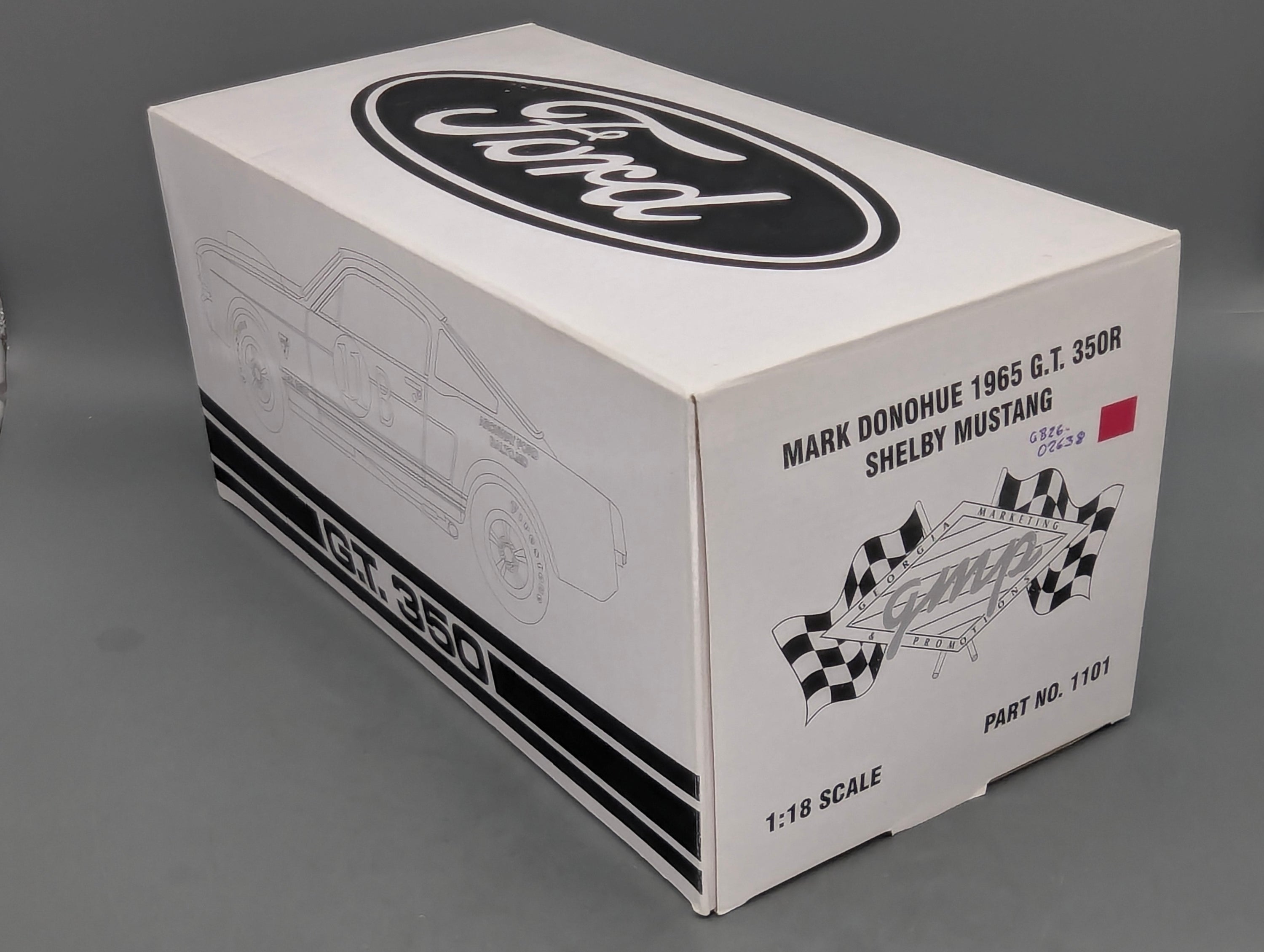 Modellautos 1:18 GMP 1101 Ford Shelby Mustang G.T. 350 R #11B Donohue mit OVP
