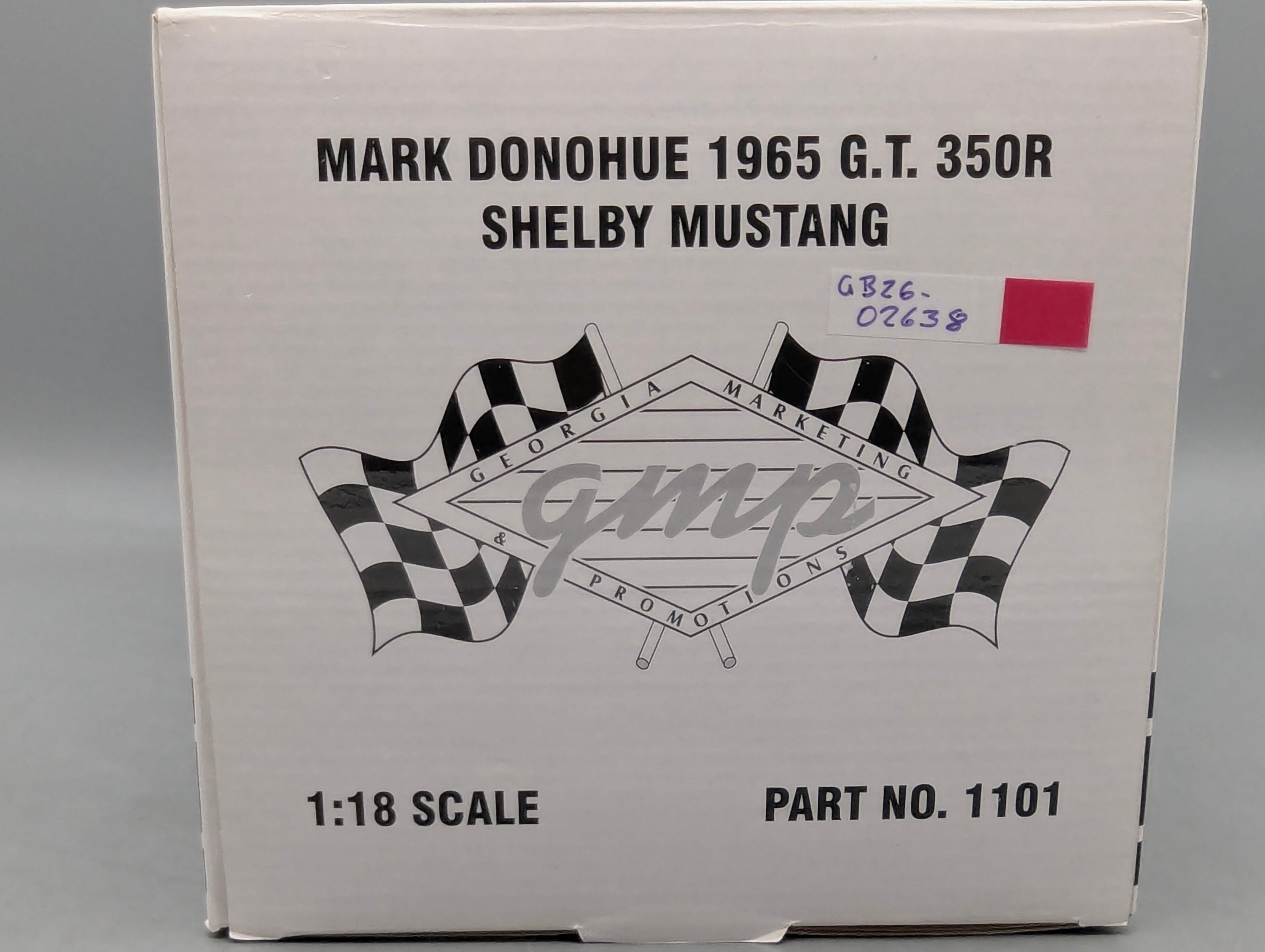 Modellautos 1:18 GMP 1101 Ford Shelby Mustang G.T. 350 R #11B Donohue mit OVP