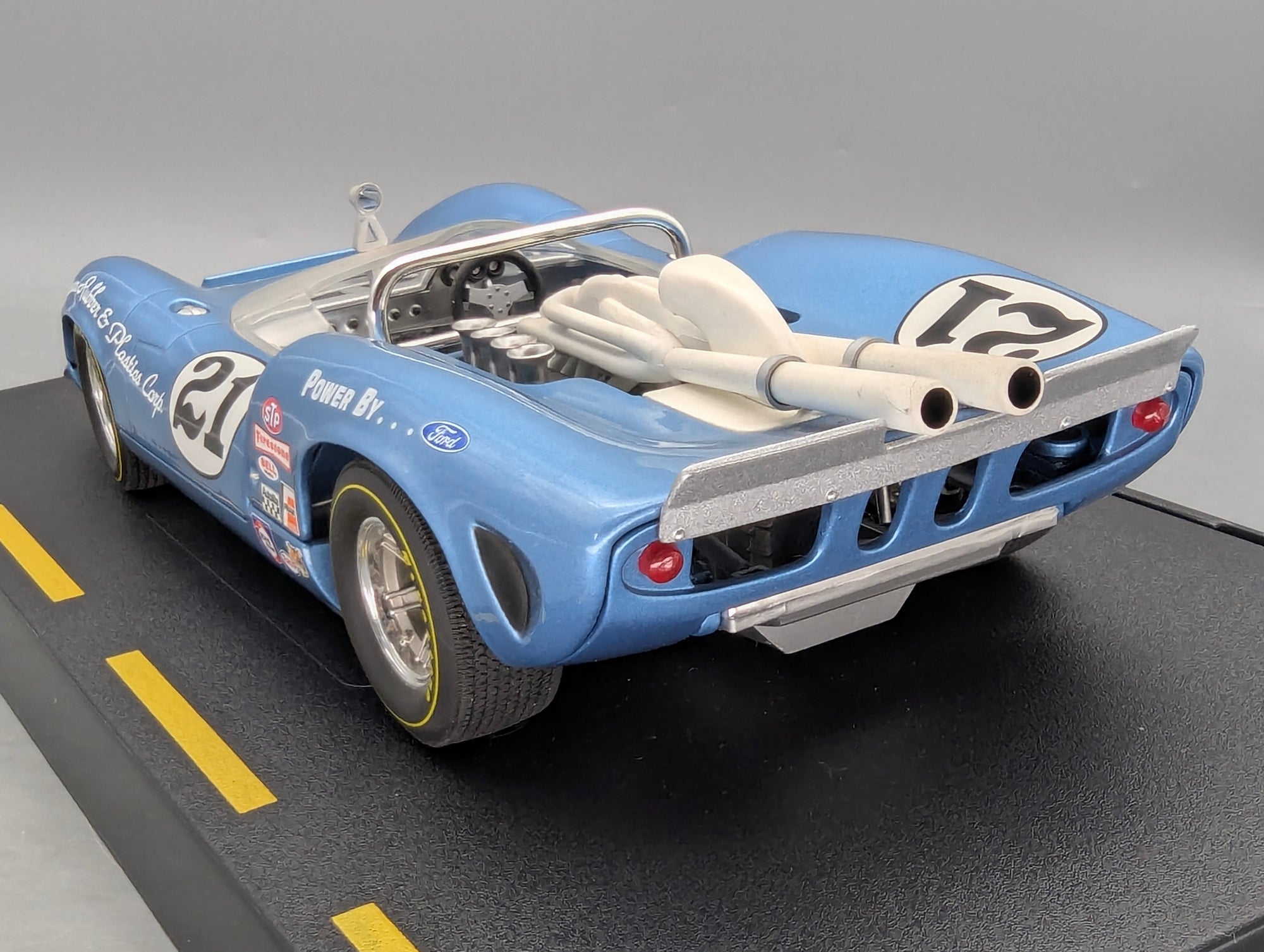 Model Cars 1:43 Minichamps Mercedes Benz SL65 AMG Black Series Silver with original packaging