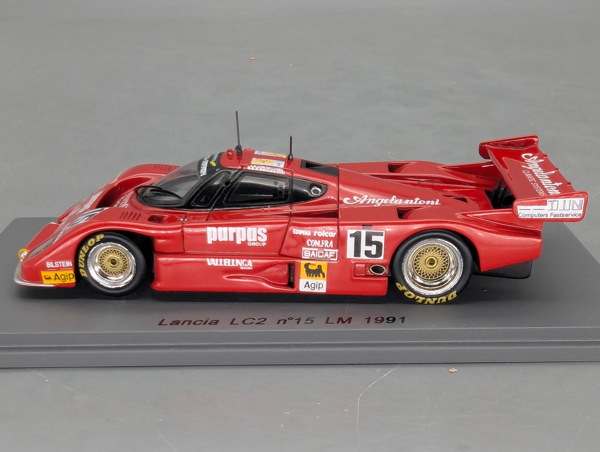 Coches a escala 1:43 Spark SB660 BMW 635 CSi 24h Spa 1985 #3 con embalaje original