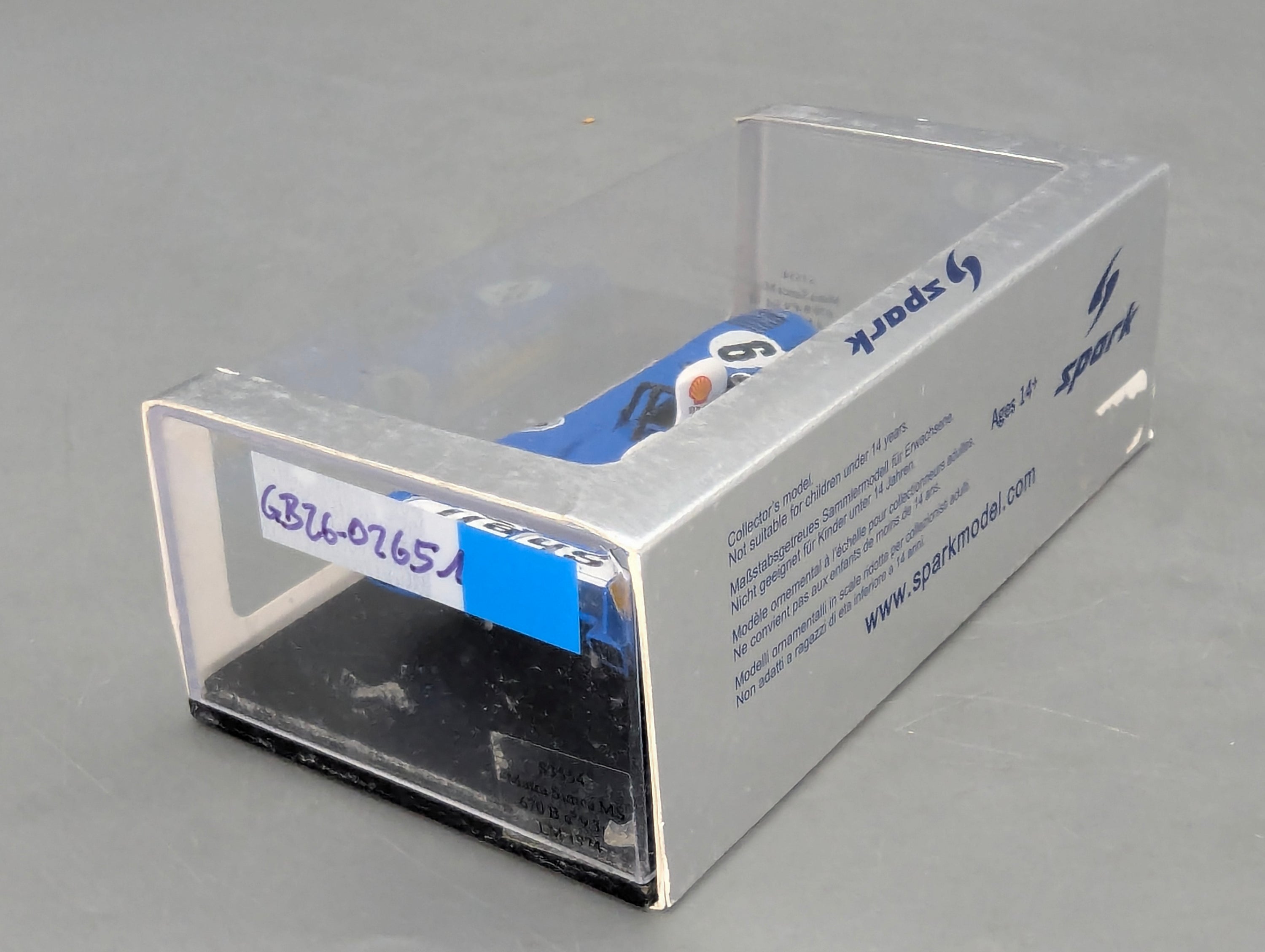 Modellautos 1:43 Spark S3554 Matra Simca MS 670 B Dritter 24h Le Mans 1974 #9 OVP