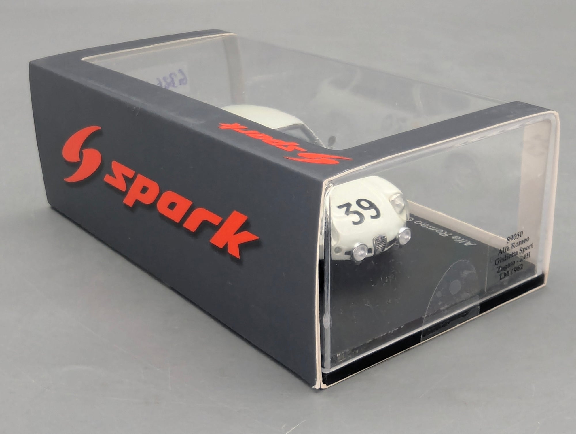 Modellautos 1:43 Spark S9050 Alfa Romeo Giulietta Sport Zagato 24h Le Mans 1962 #39 OVP