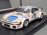 Modellautos 1:43 Spark S5090 Porsche 934 24h Le Mans 1977 #55 mit OVP