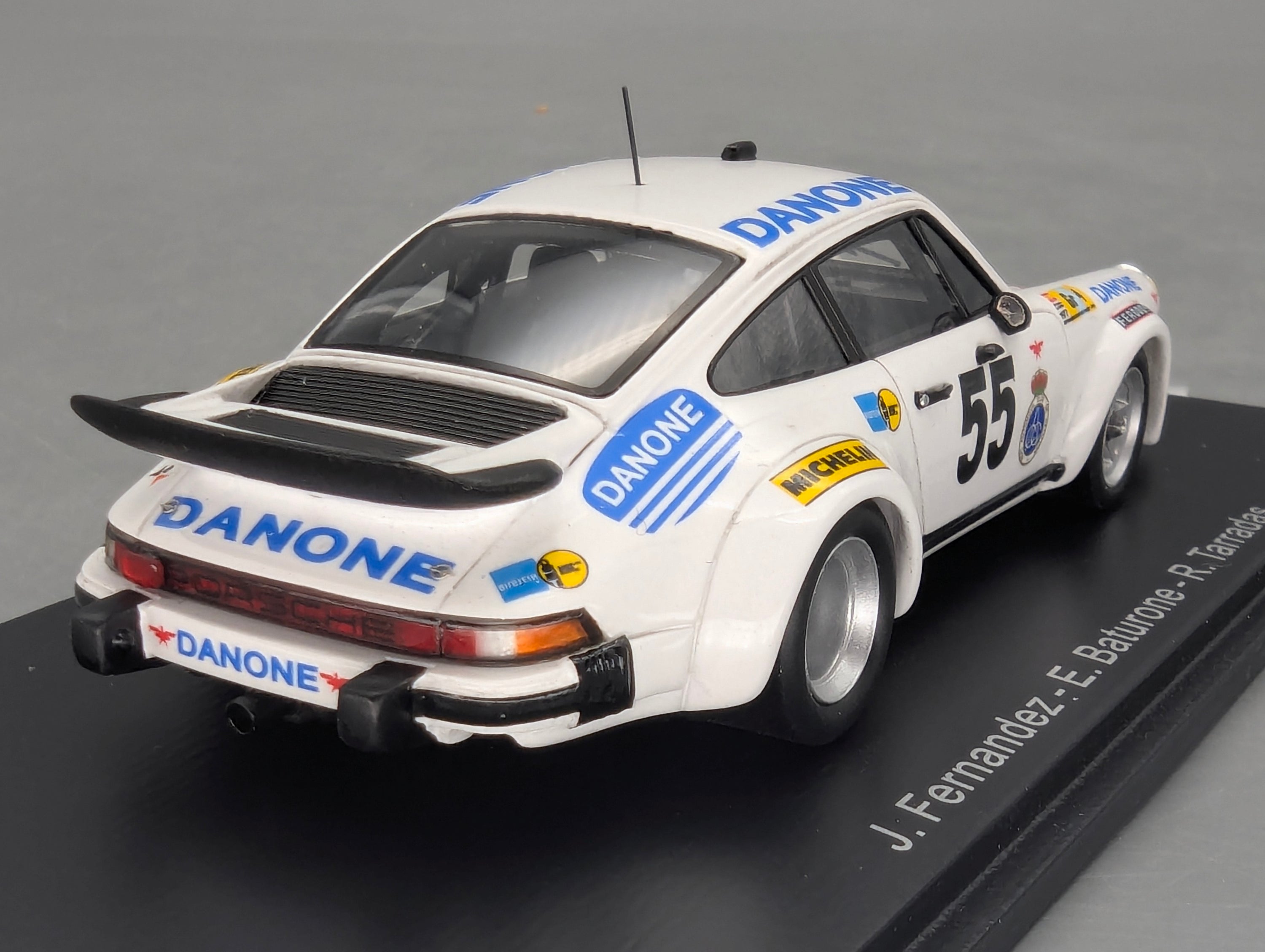 Modellautos 1:43 Spark S5090 Porsche 934 24h Le Mans 1977 #55 mit OVP
