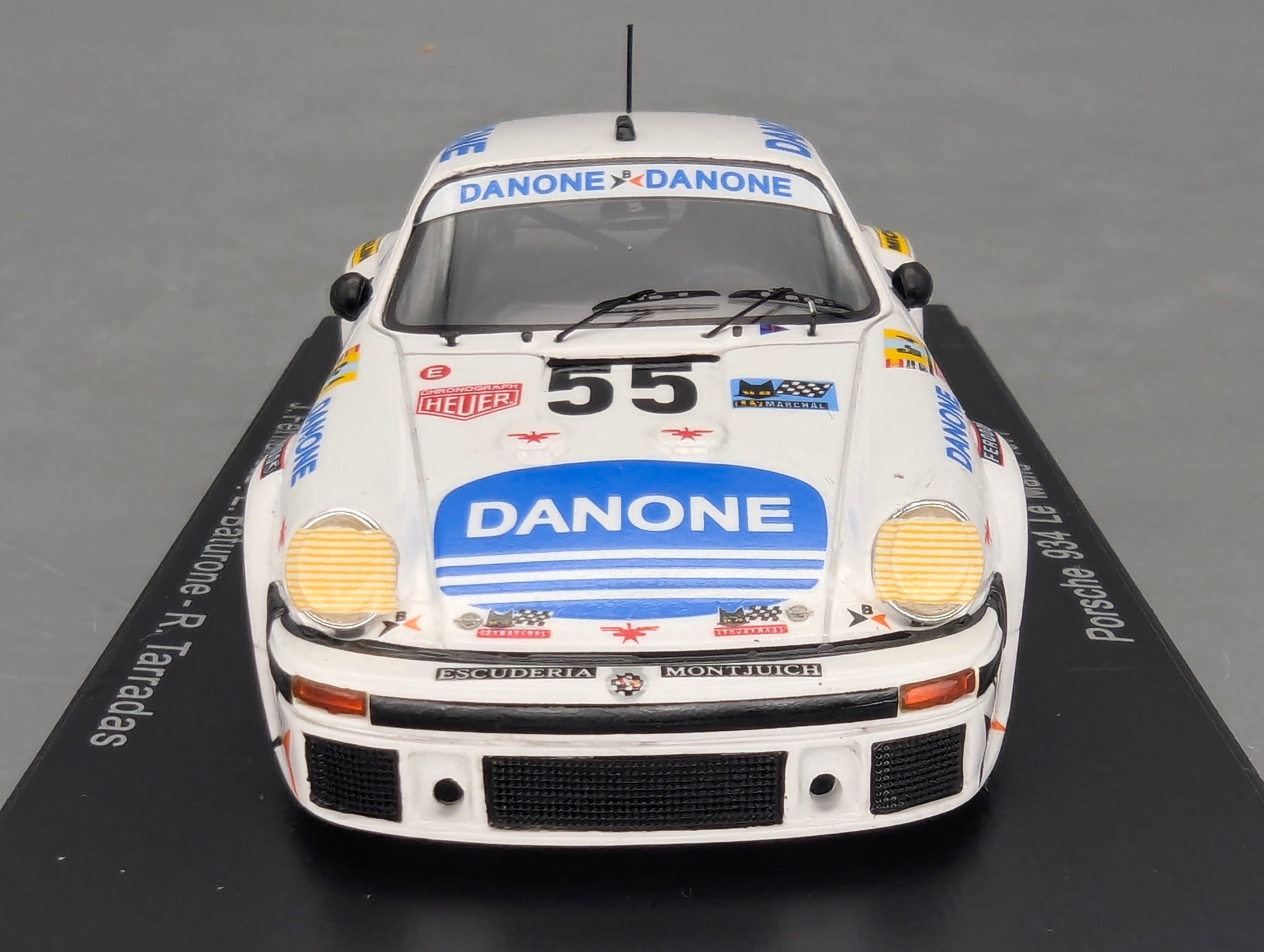 Modellautos 1:43 Spark S5090 Porsche 934 24h Le Mans 1977 #55 mit OVP
