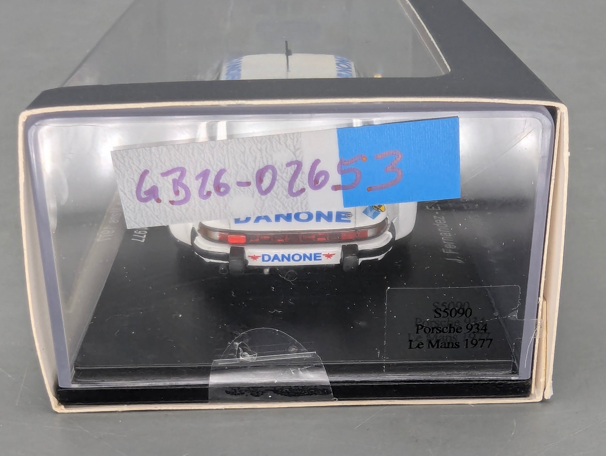 Modellautos 1:43 Spark S5090 Porsche 934 24h Le Mans 1977 #55 mit OVP