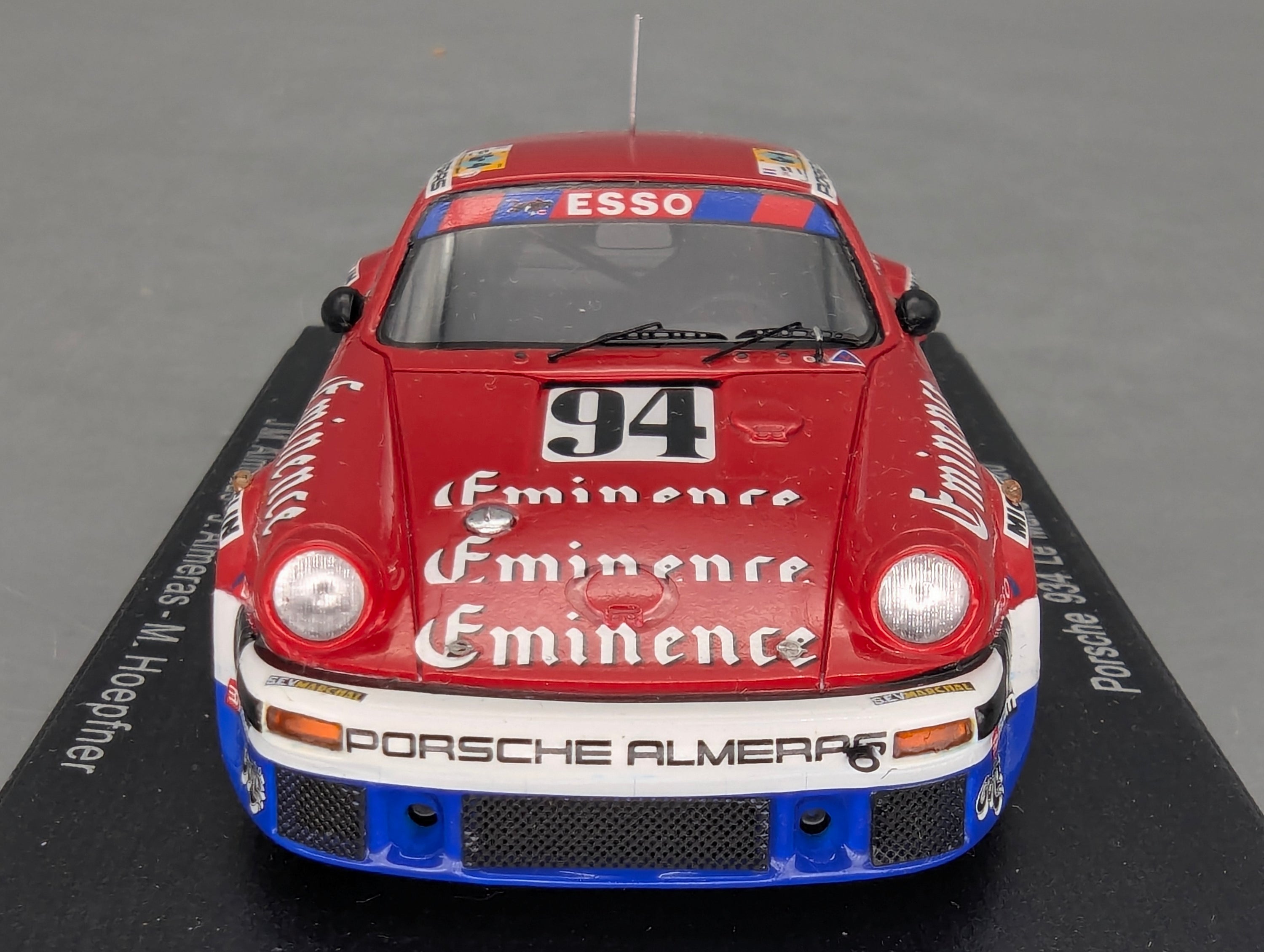 Modellautos 1:43 Spark S5094 Porsche 934 24h Le Mans 1980 #94 mit OVP