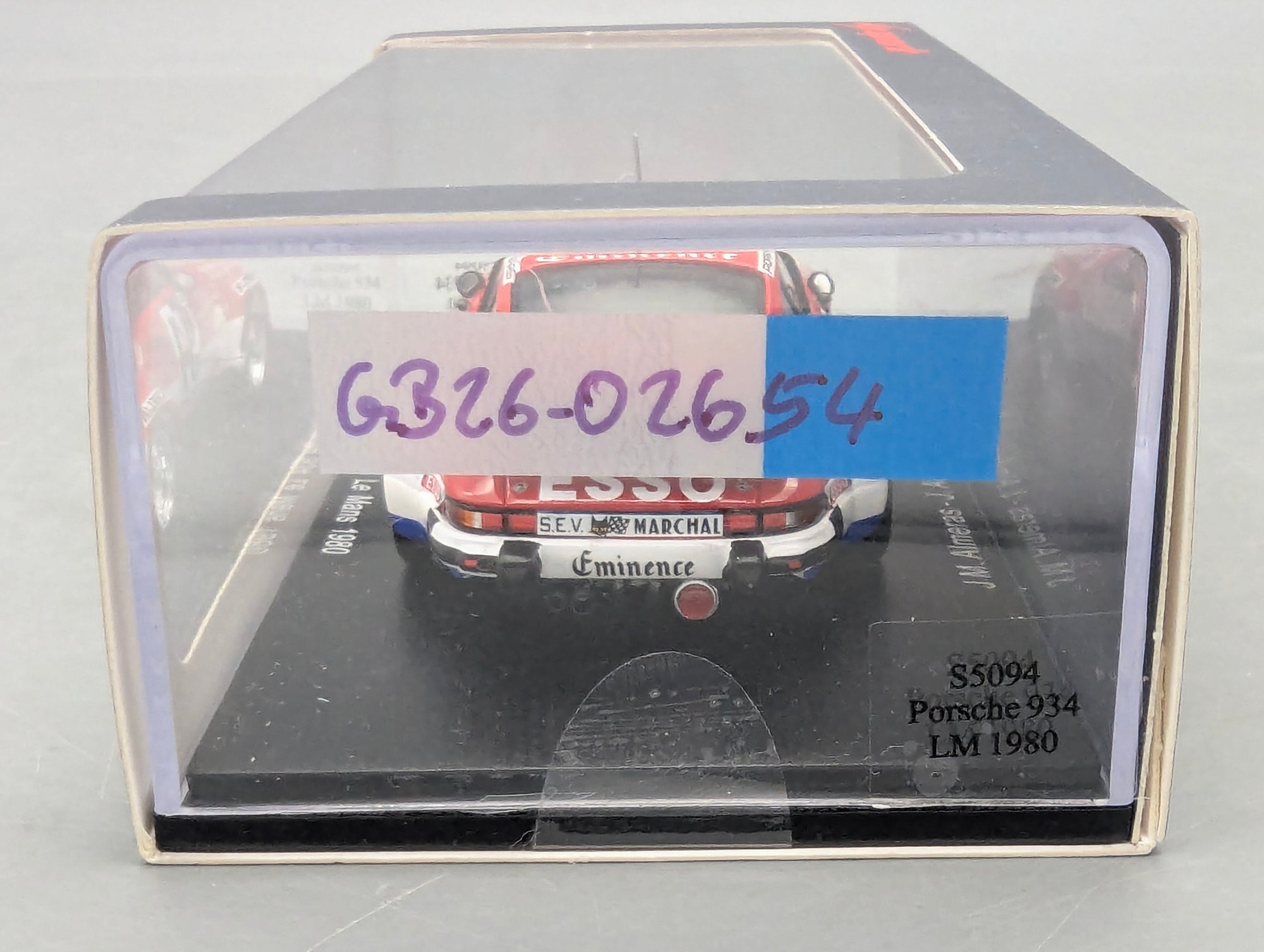 Modellautos 1:43 Spark S5094 Porsche 934 24h Le Mans 1980 #94 mit OVP
