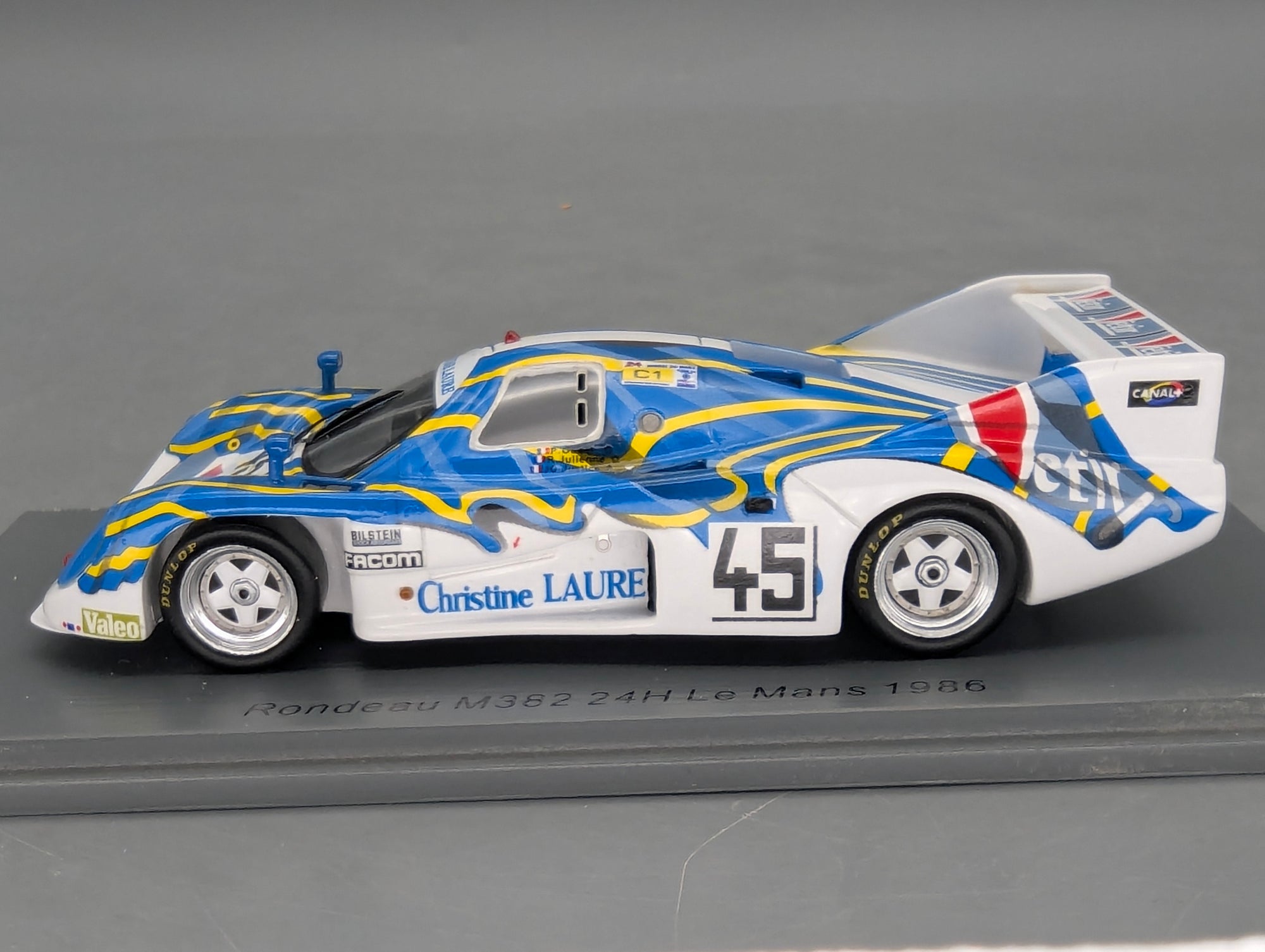 Modellautos 1:43 Spark S8450 Rondeau M382 24h Le Mans 1986 #45 mit OVP