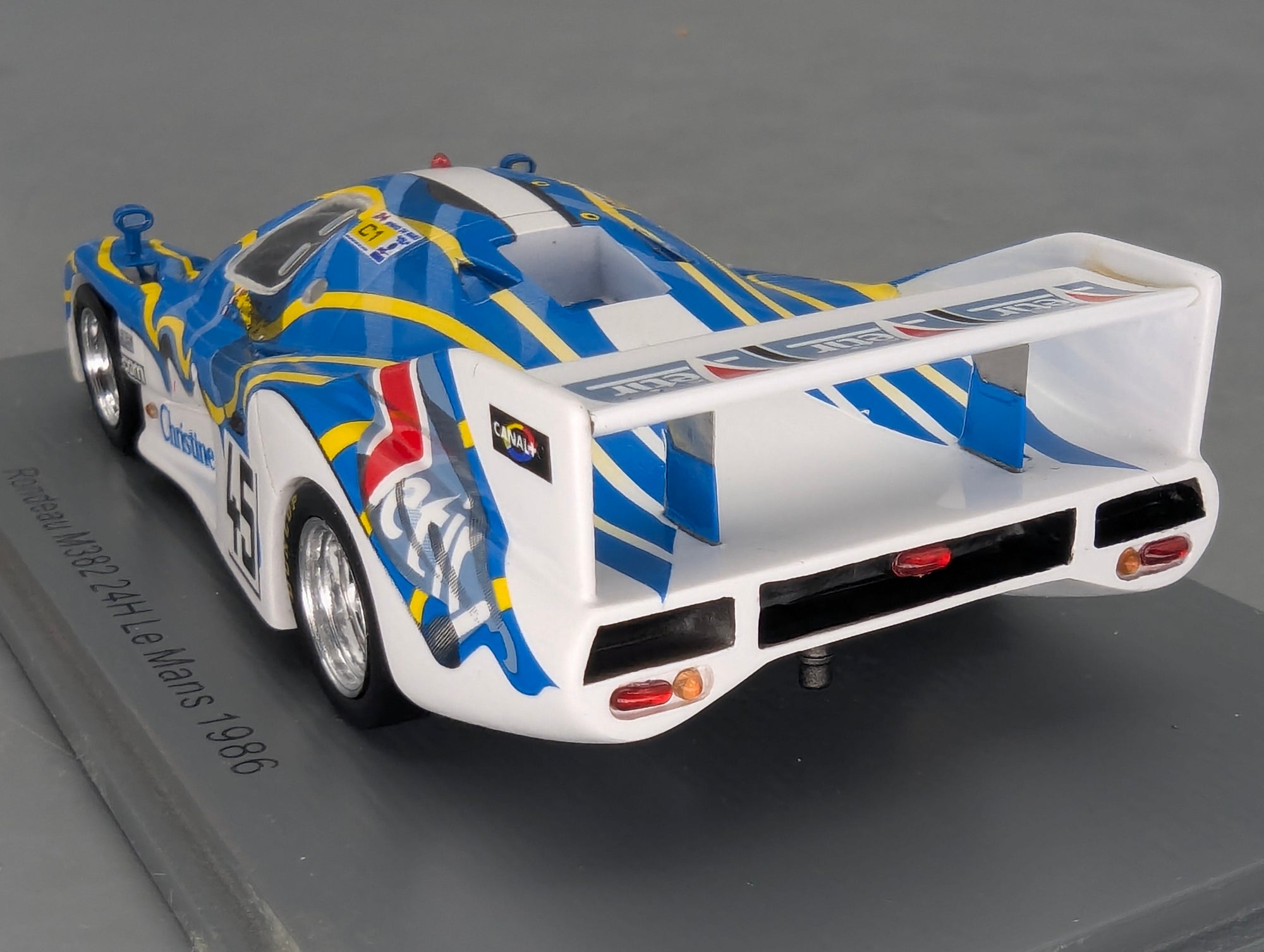 Modellautos 1:43 Spark S8450 Rondeau M382 24h Le Mans 1986 #45 mit OVP